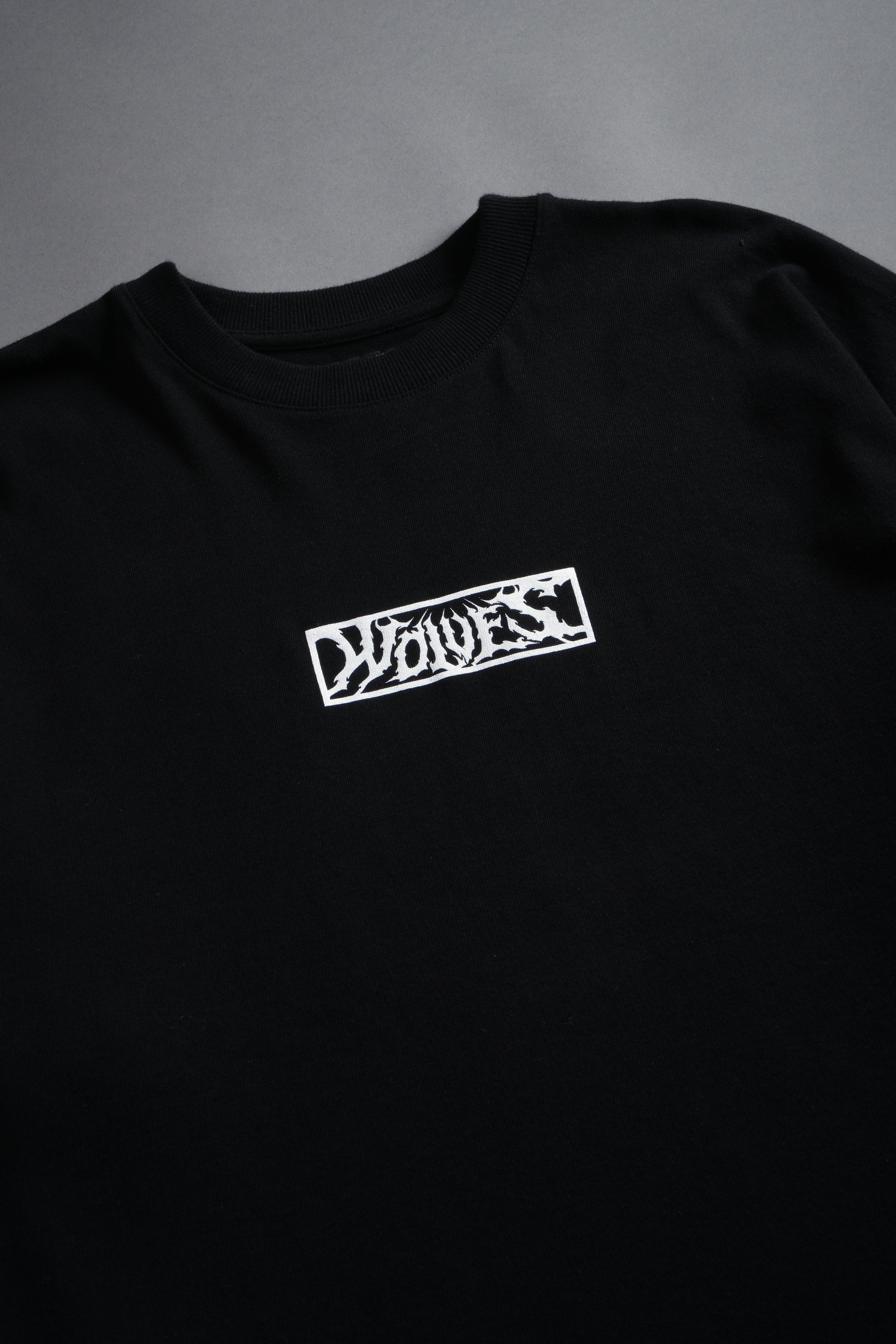 Dark Vigilante 1 Of 500 Premium Oversized Tee in Black