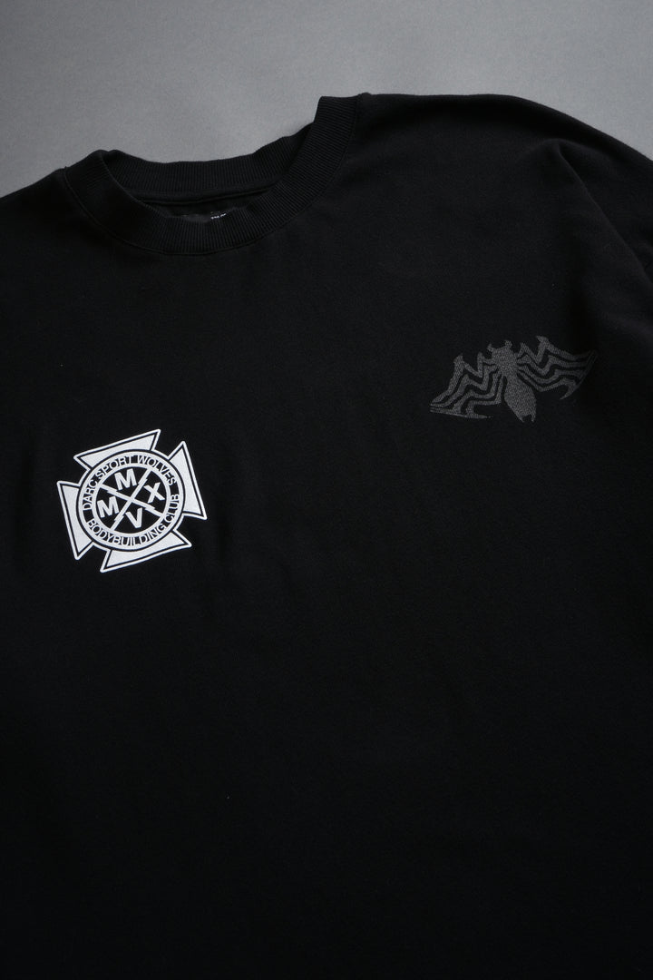 Venom Core Premium Oversized Tee in Black