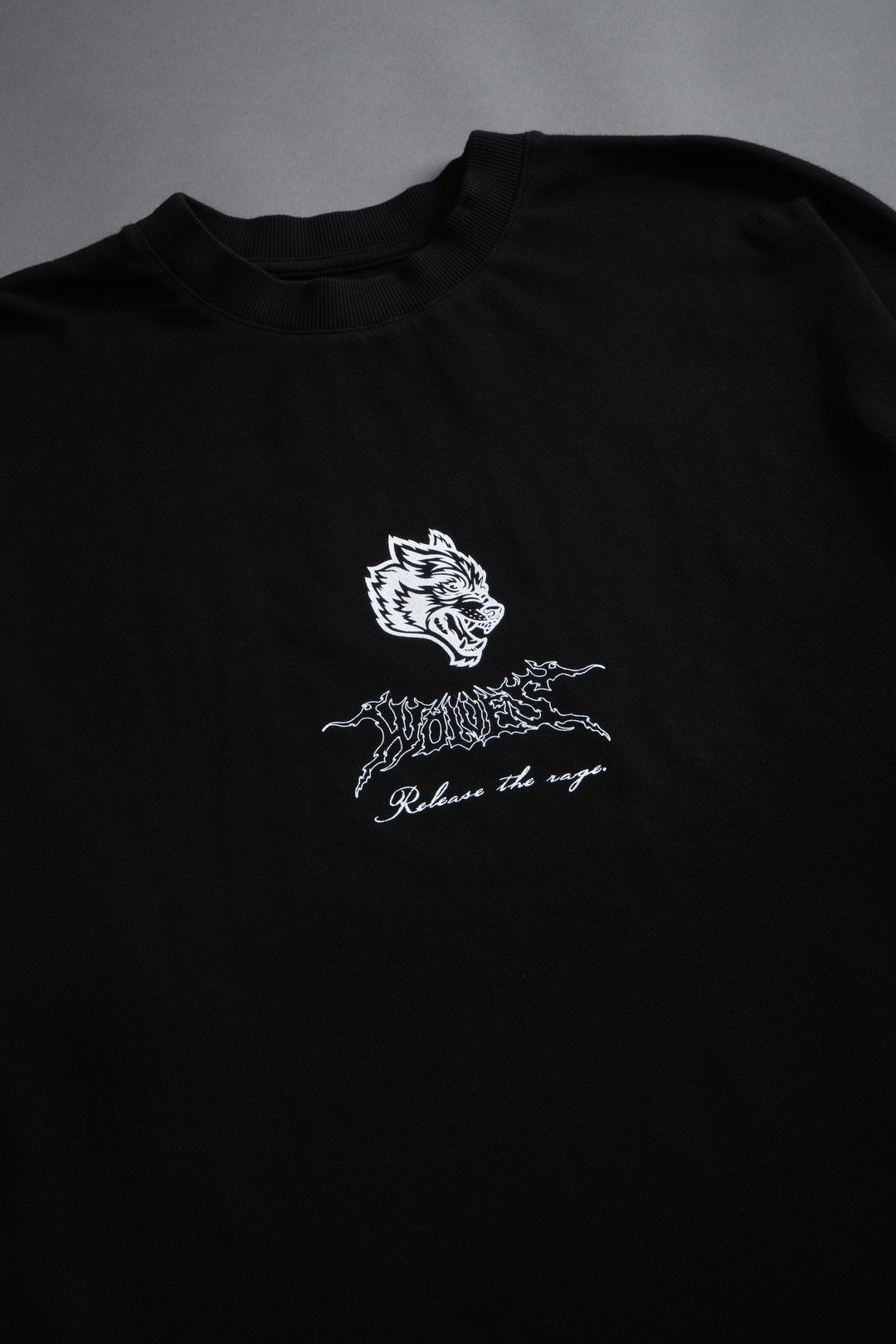 Release The Rage Premium Oversized Tee in Black