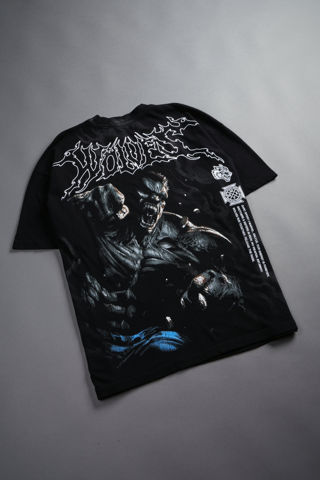 Release The Rage Premium Oversized Tee in Black