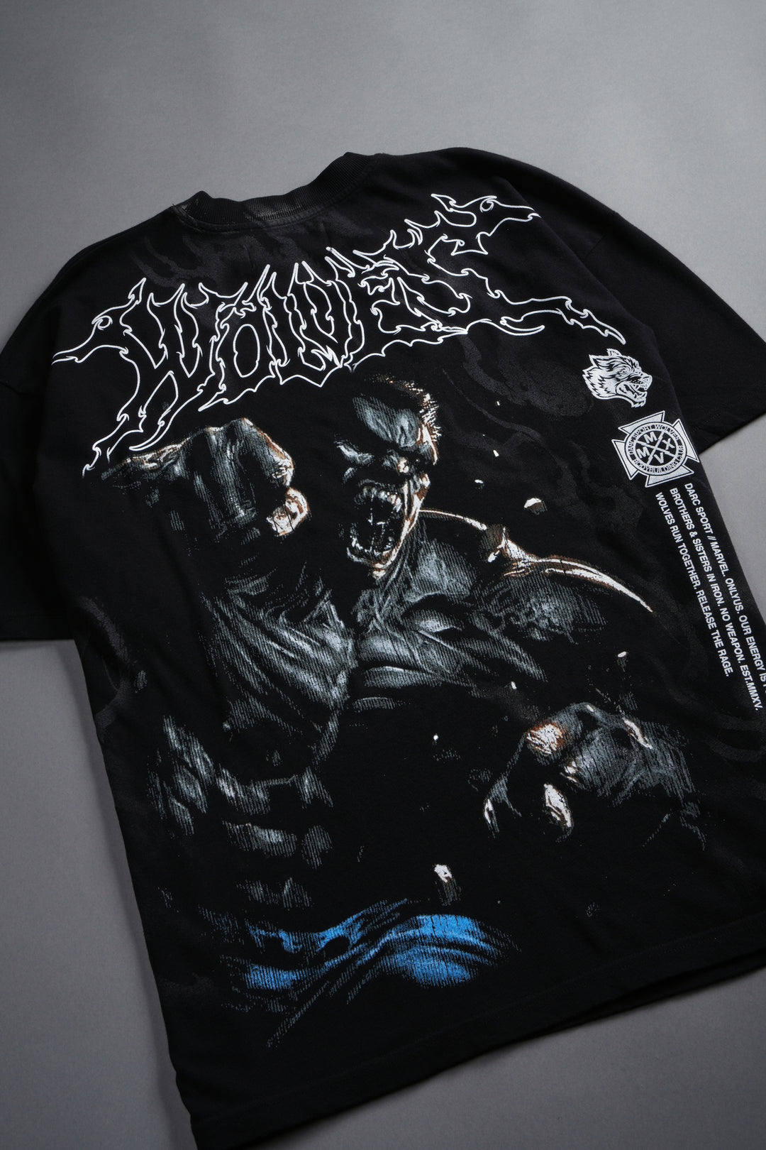 Release The Rage Premium Oversized Tee in Black