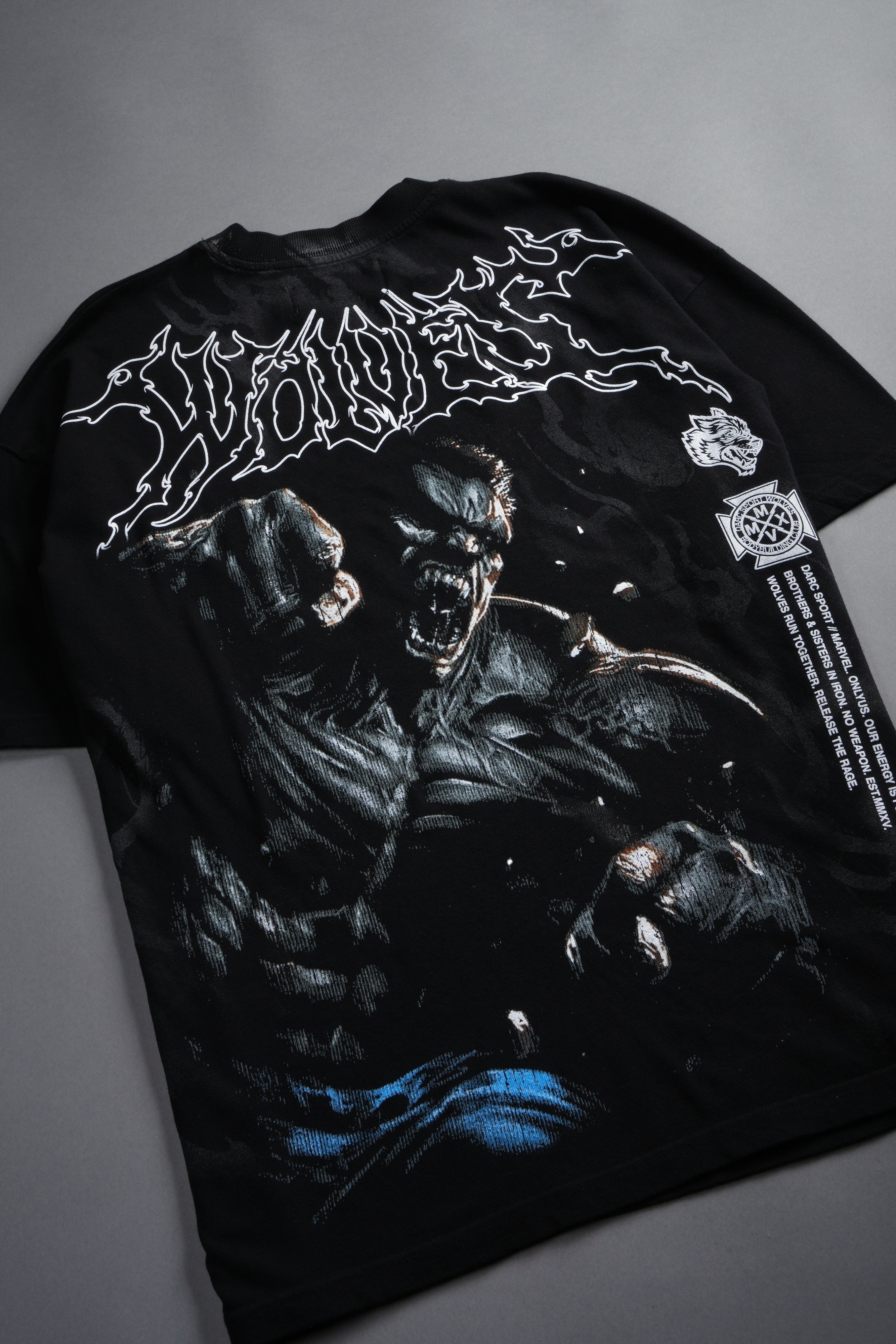 Release The Rage Premium Oversized Tee in Black