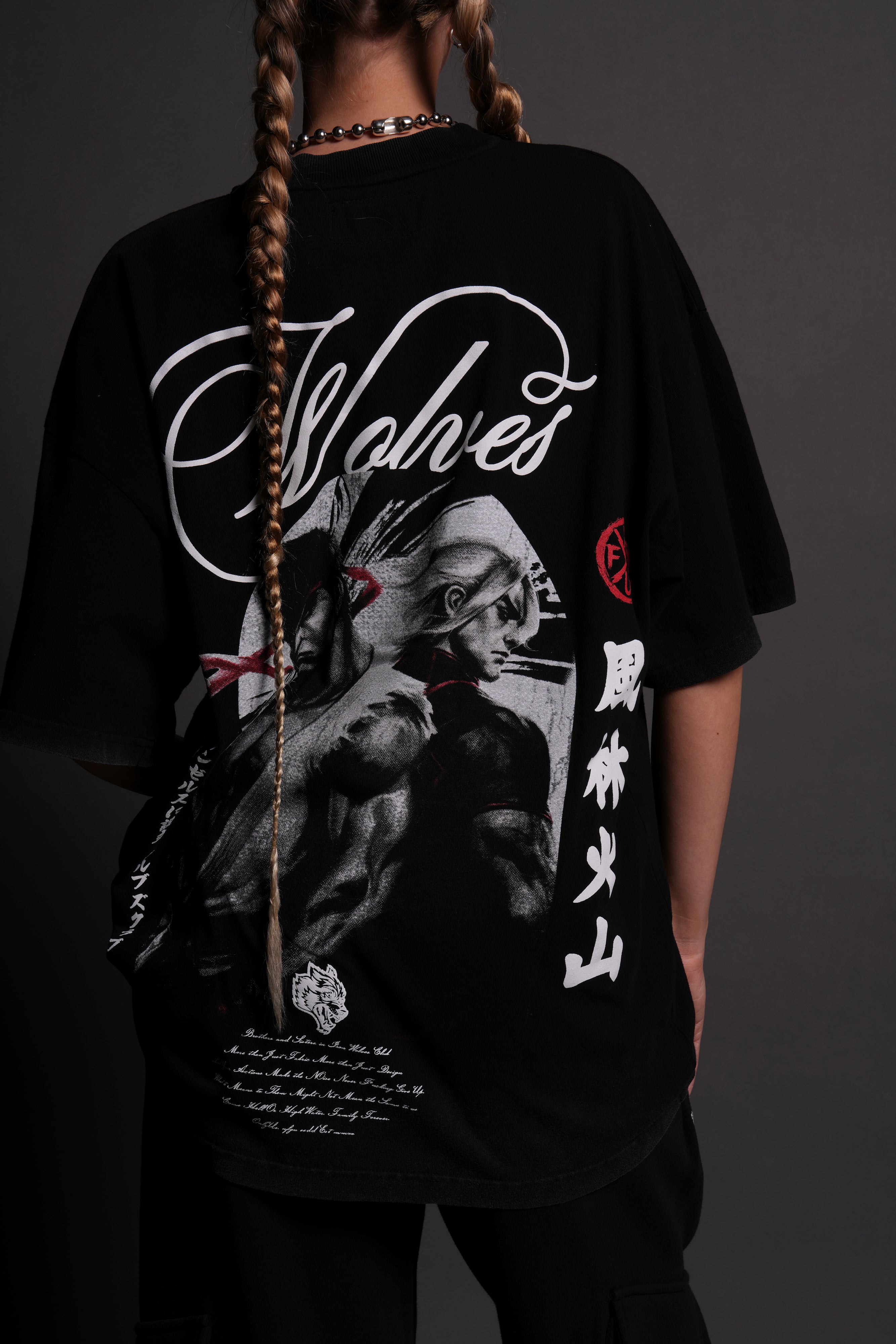 (1 OF 500) Final Strike "Premium" Oversized Tee in Black