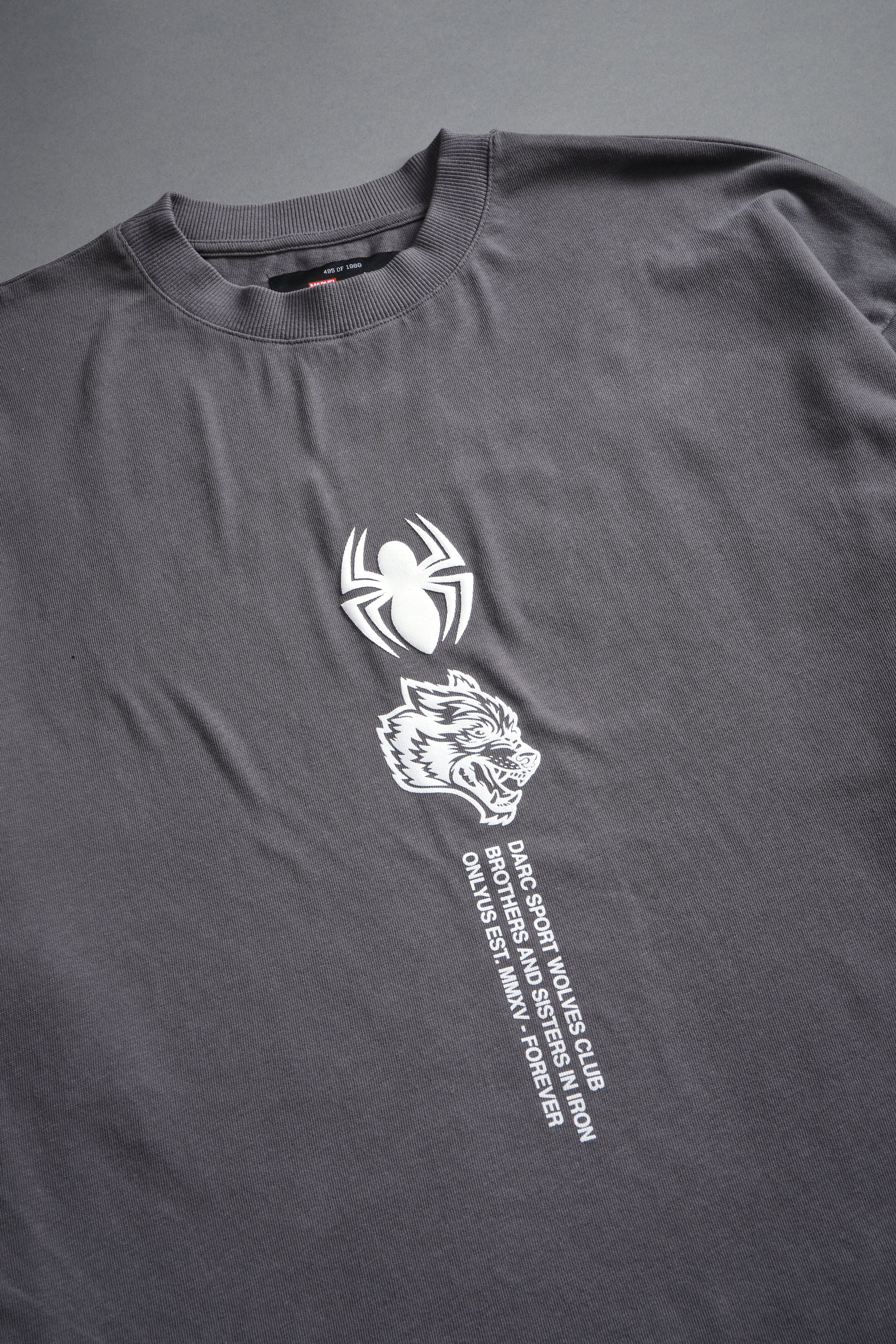 Dark Symbiote Premium Oversized Tee in Slate Gray