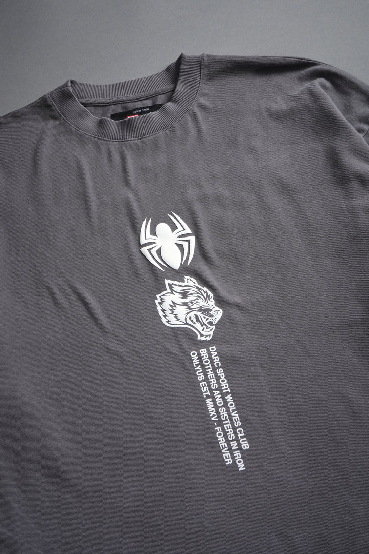 Dark Symbiote Premium Oversized Tee in Slate Gray