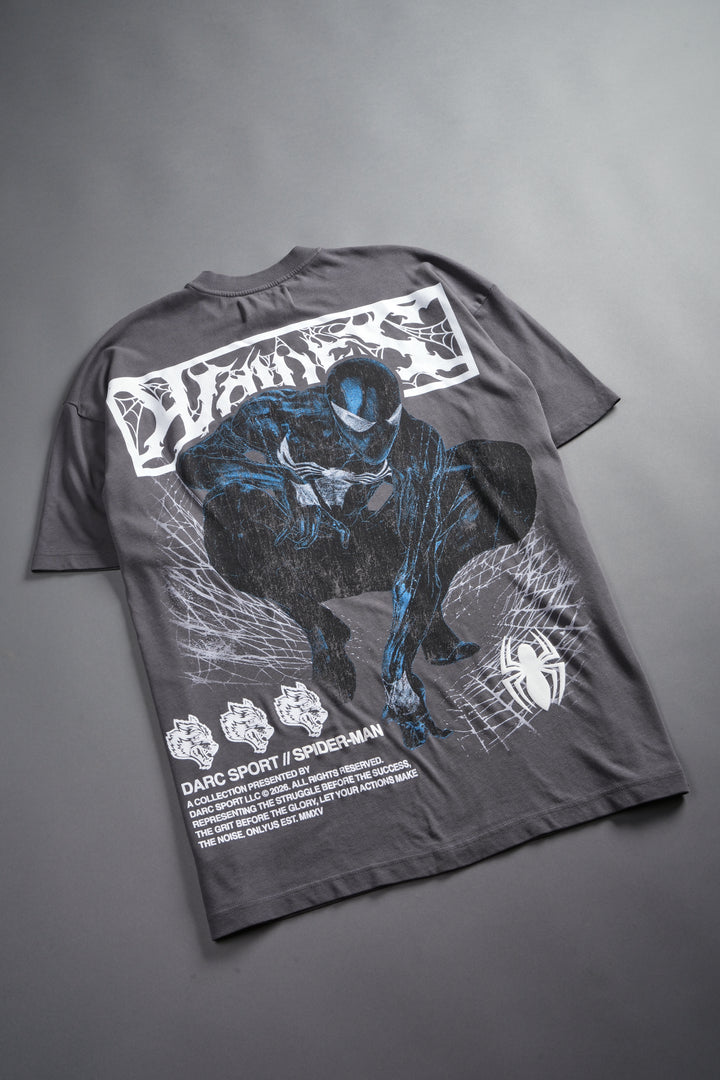 Dark Symbiote Premium Oversized Tee in Slate Gray
