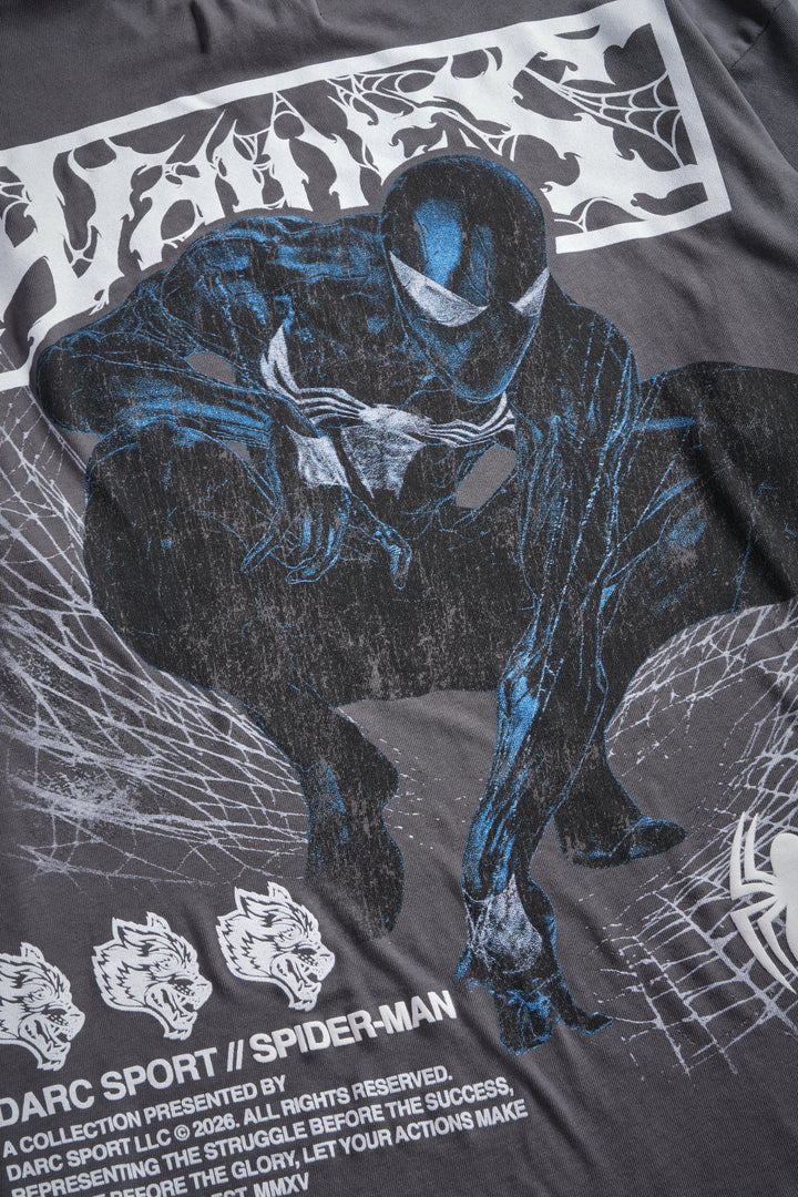 Dark Symbiote Premium Oversized Tee in Slate Gray