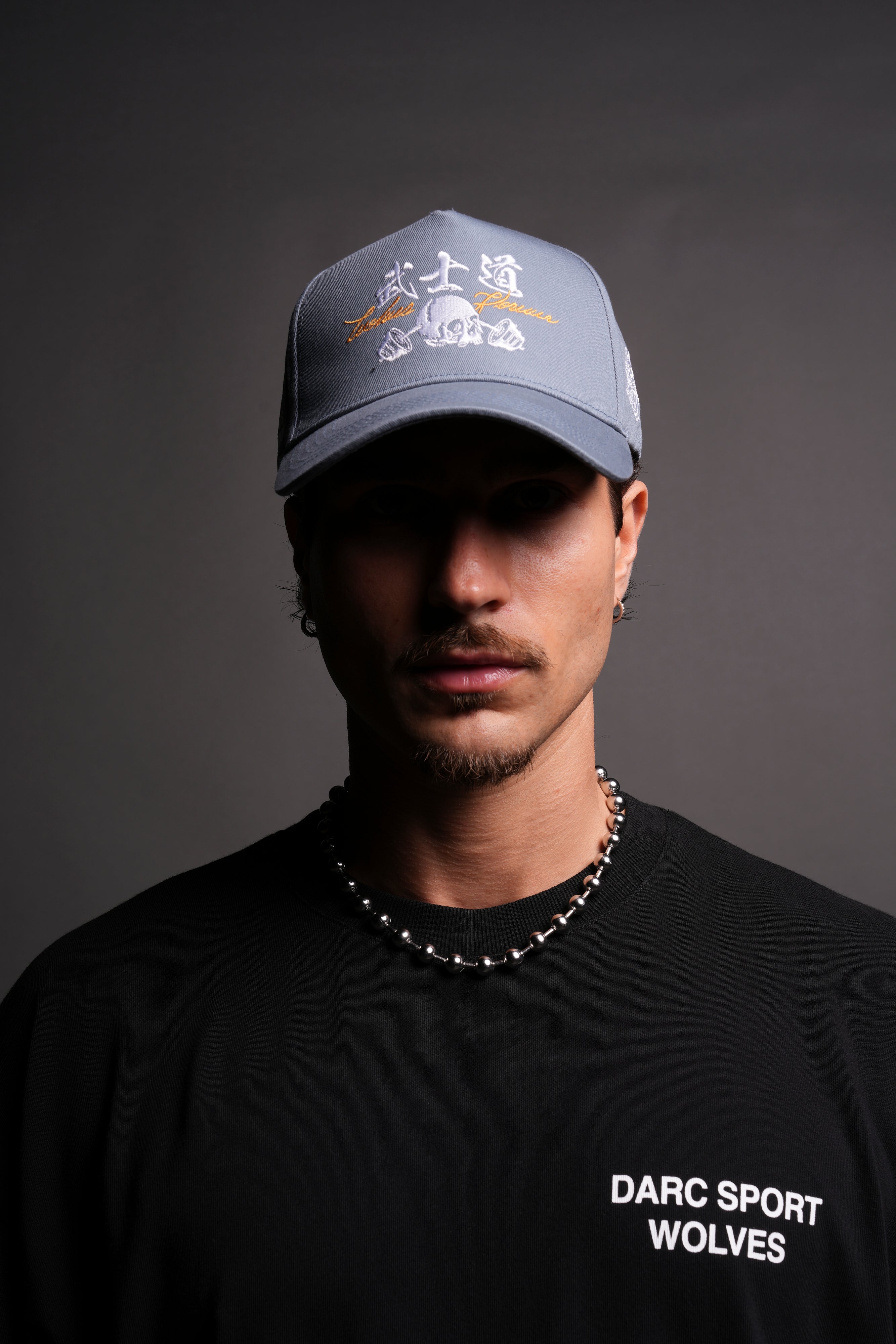 Weighted Skull 5 Panel Hat in Storm Blue – DarcSport