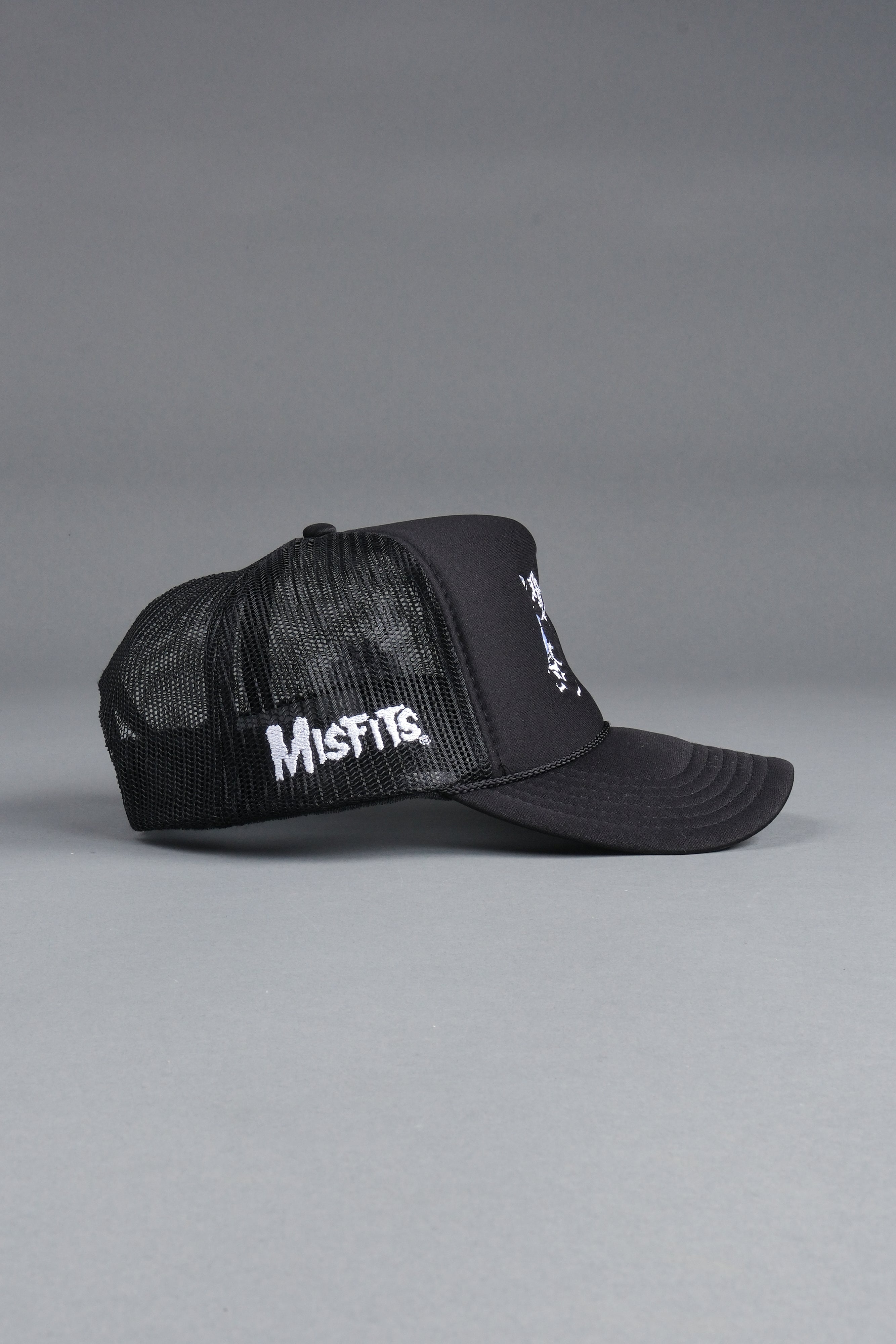 Cherub And Fiend Trucker Hat in Black