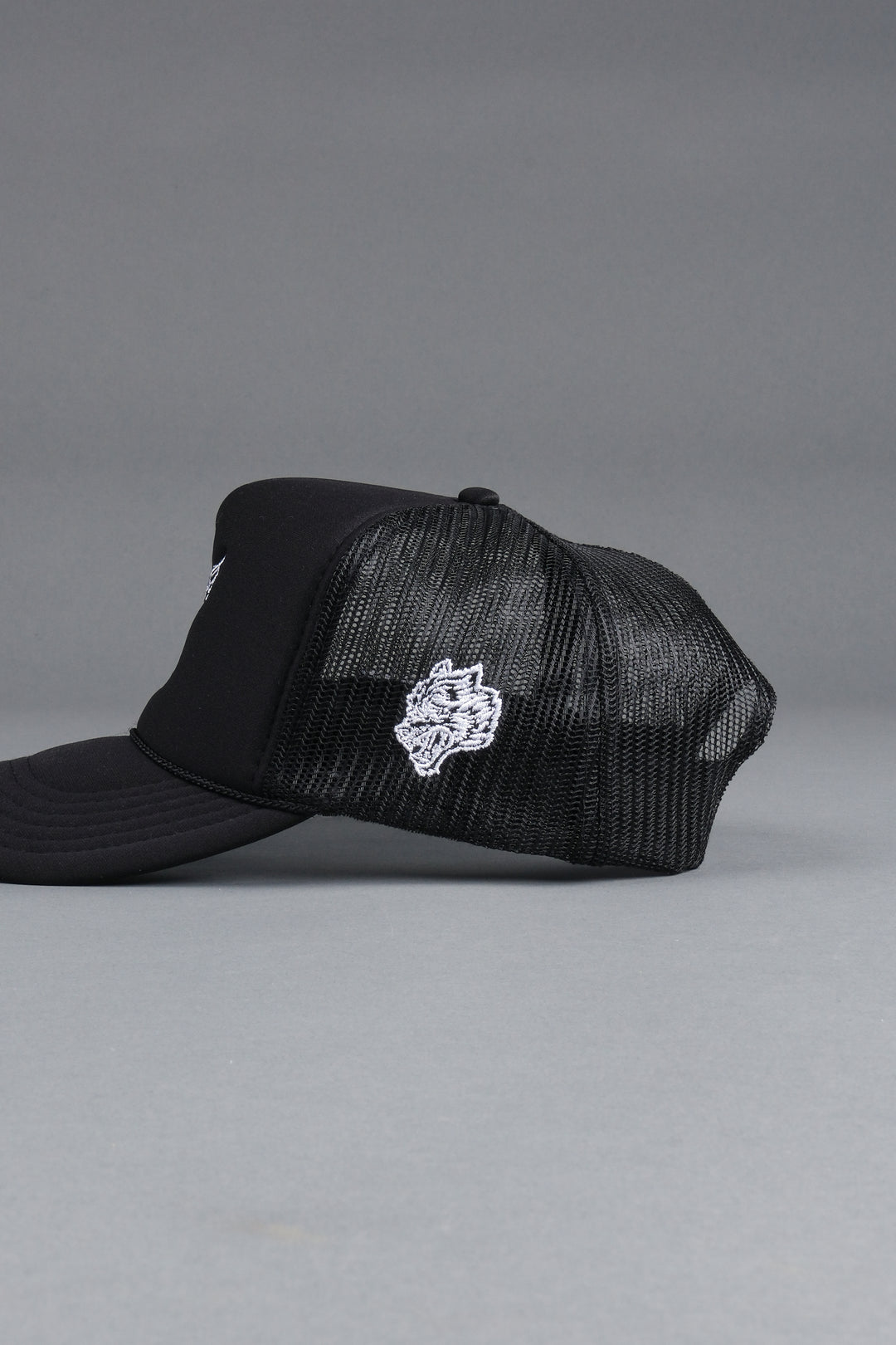 Cherub And Fiend Trucker Hat in Black