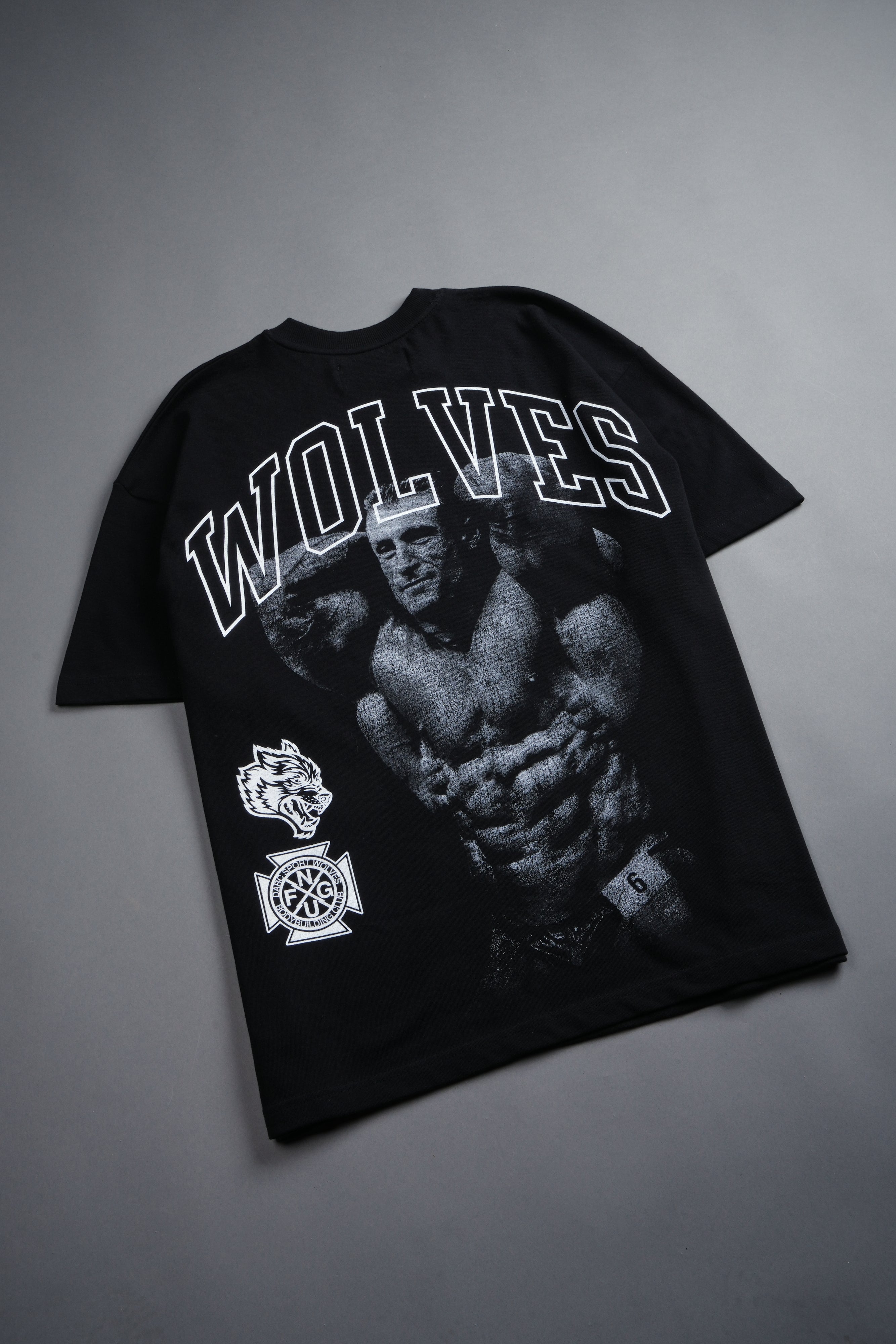 Dorian Premium Oversized Tee in Black