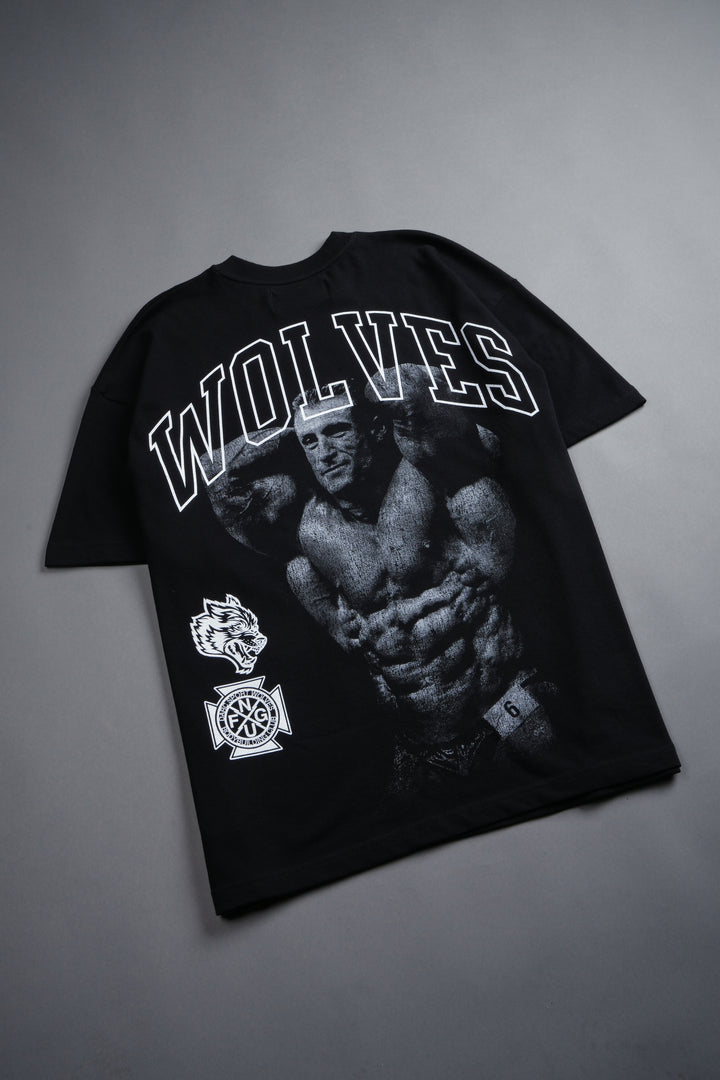 Dorian Premium Oversized Tee in Black