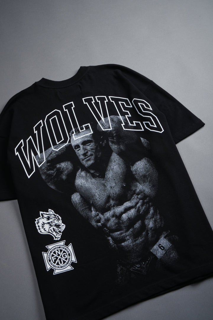 Dorian Premium Oversized Tee in Black