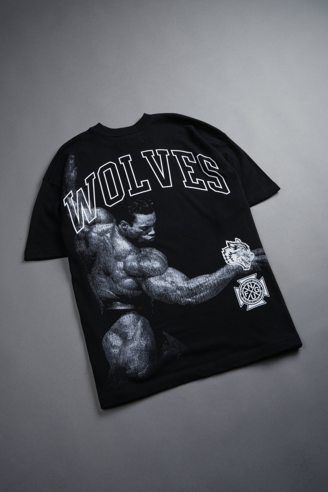 Kevin Premium Oversized Tee in Black