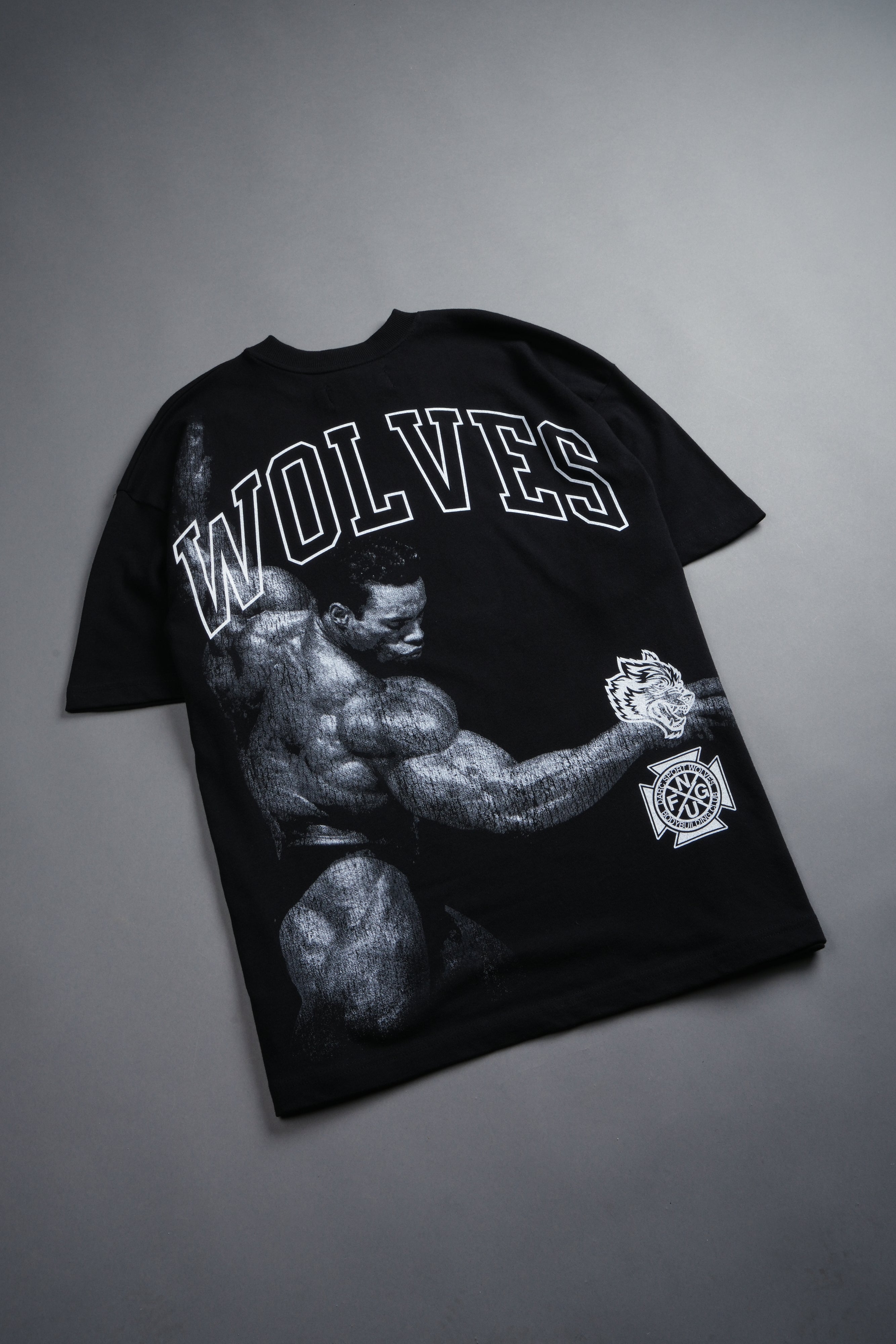 Kevin Premium Oversized Tee in Black