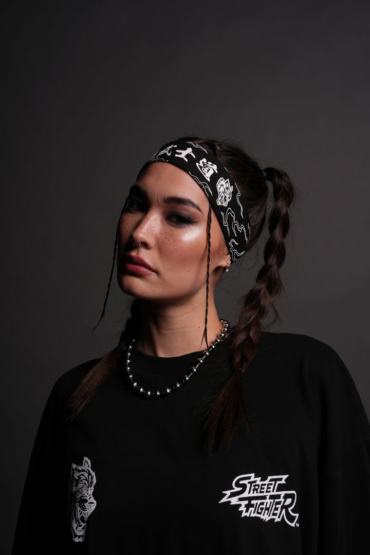 Eternal Flame Energy Headband in Black