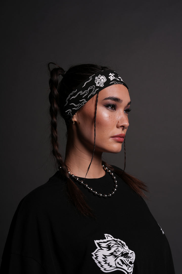 Eternal Flame Energy Headband in Black