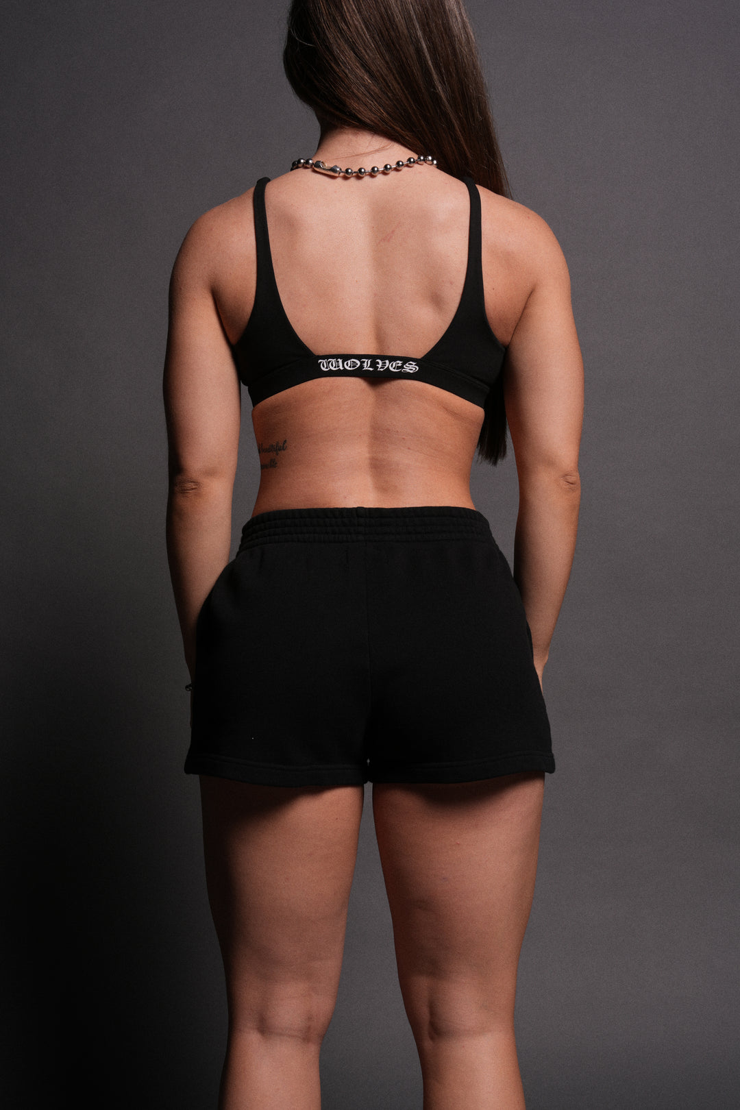 Memento Amore Ellie Sweat Shorts in Black