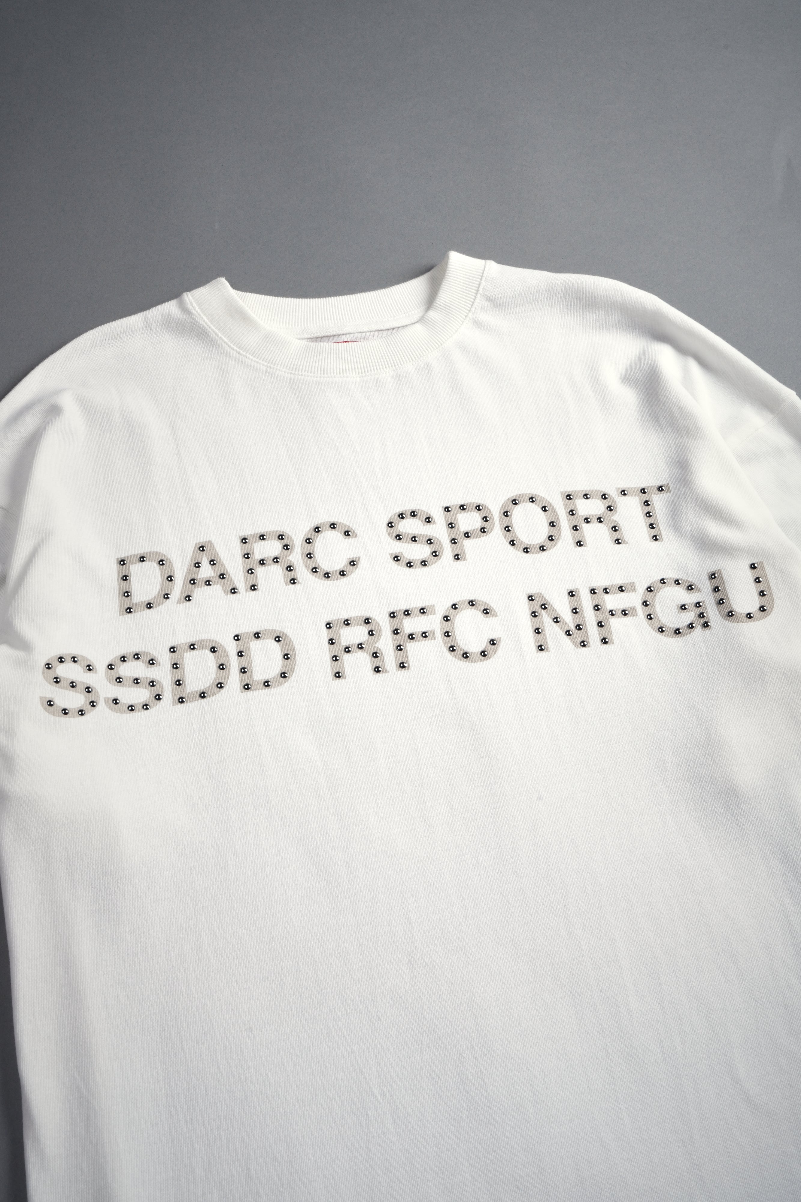 Rfc Ssdd Nfgu Premium Oversized Tee in Cream