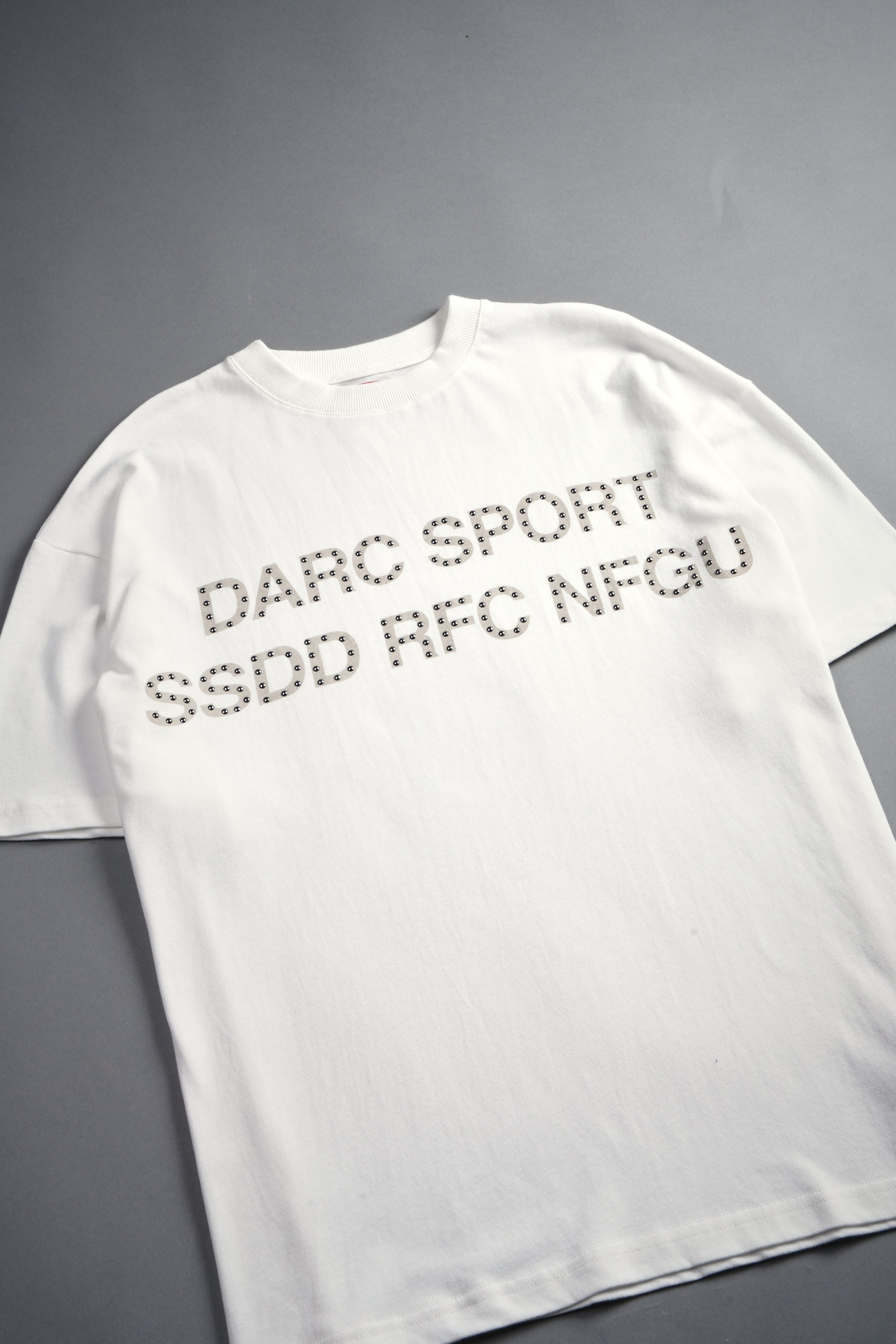 Rfc Ssdd Nfgu Premium Oversized Tee in Cream