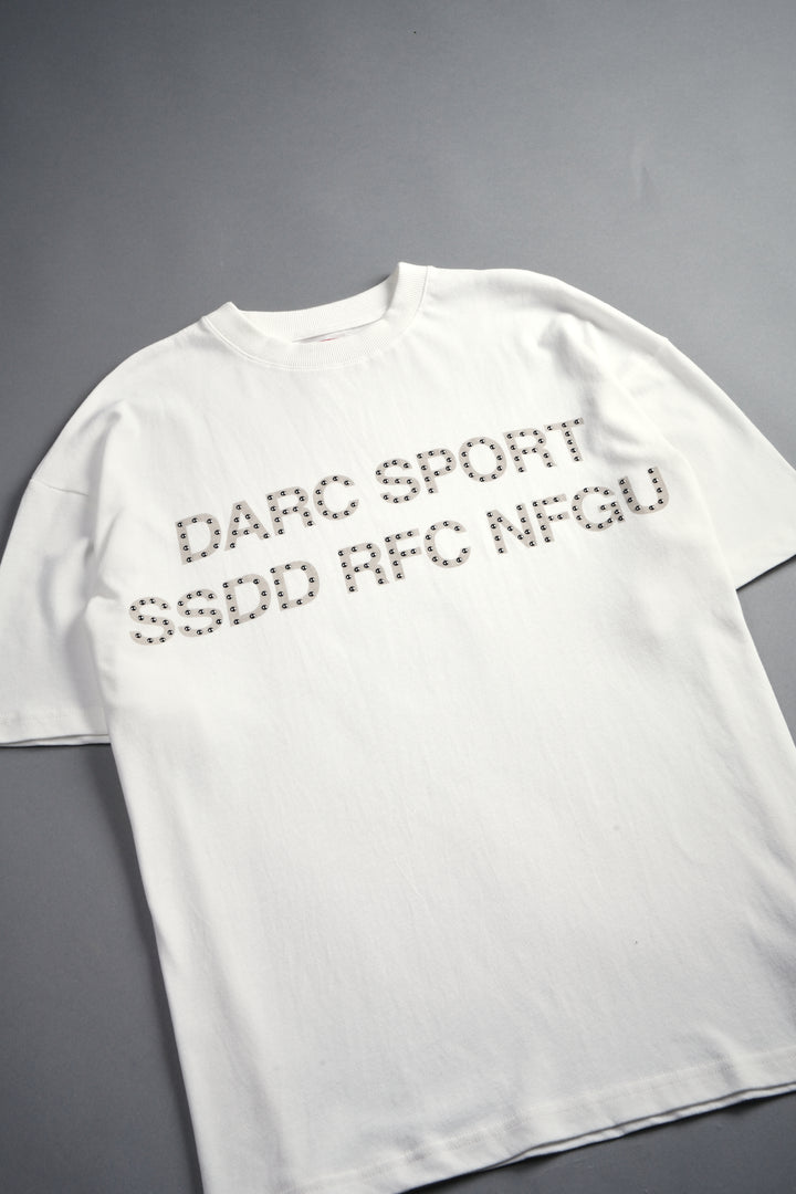 Rfc Ssdd Nfgu Premium Oversized Tee in Cream