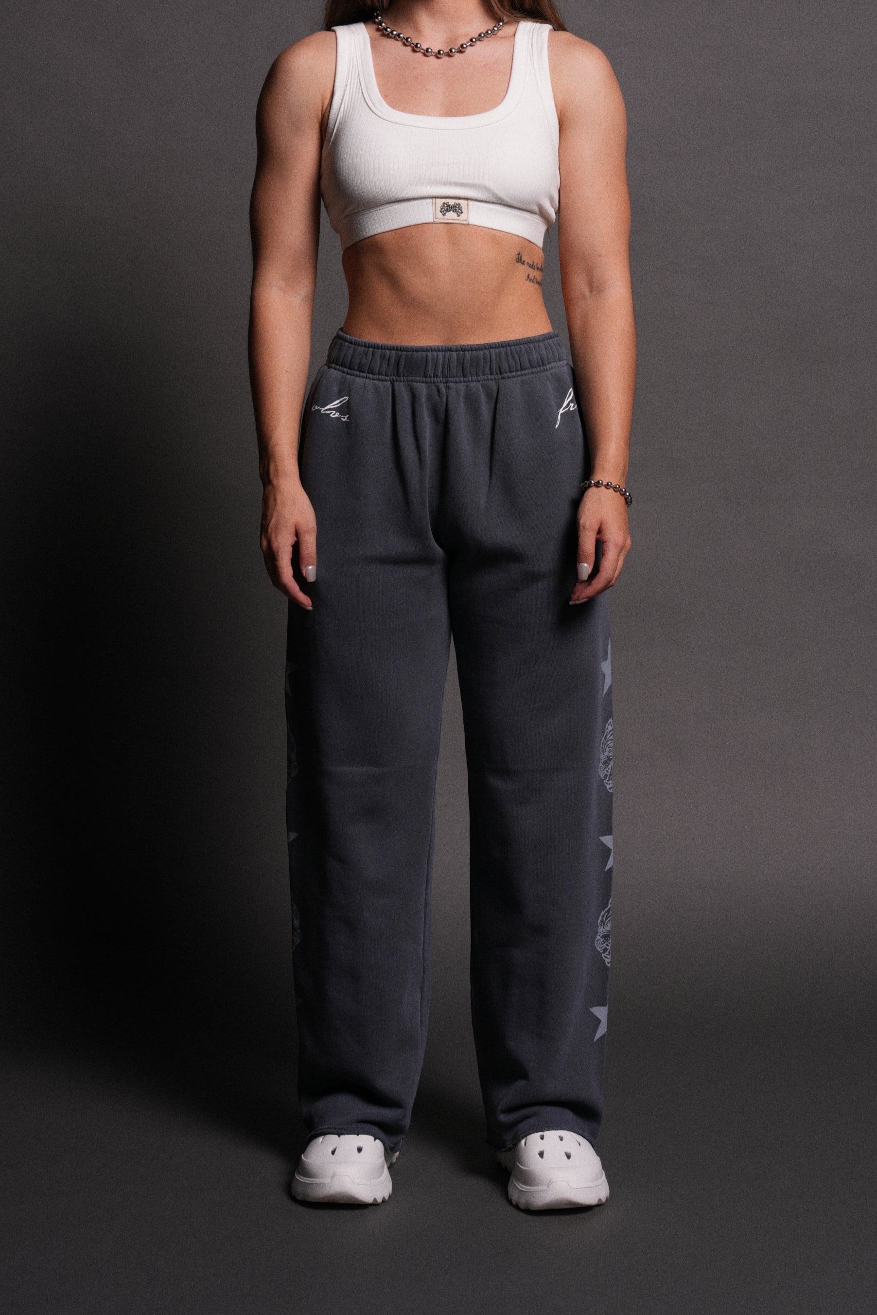 Wolf Star Couture Sweats in Darc Blue