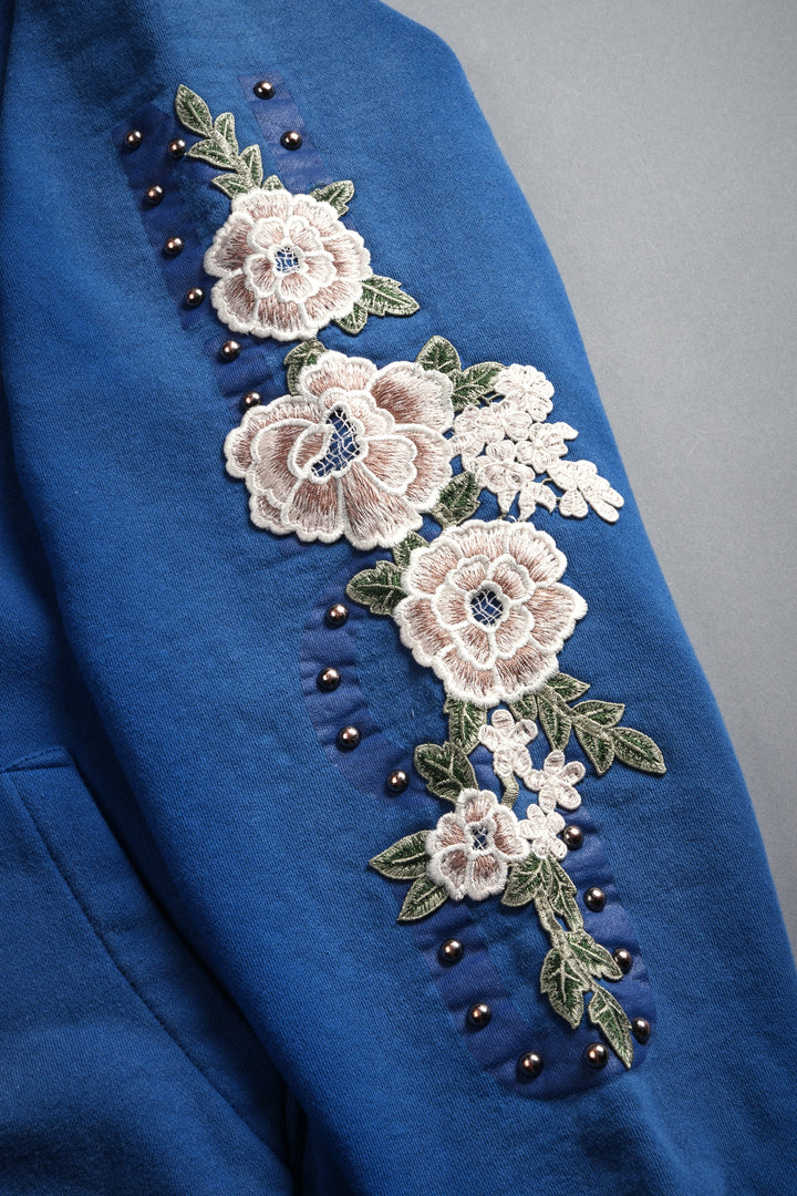 Rfc Ssdd Nfgu Pierce Hoodie in Darc Cobalt Sun Fade