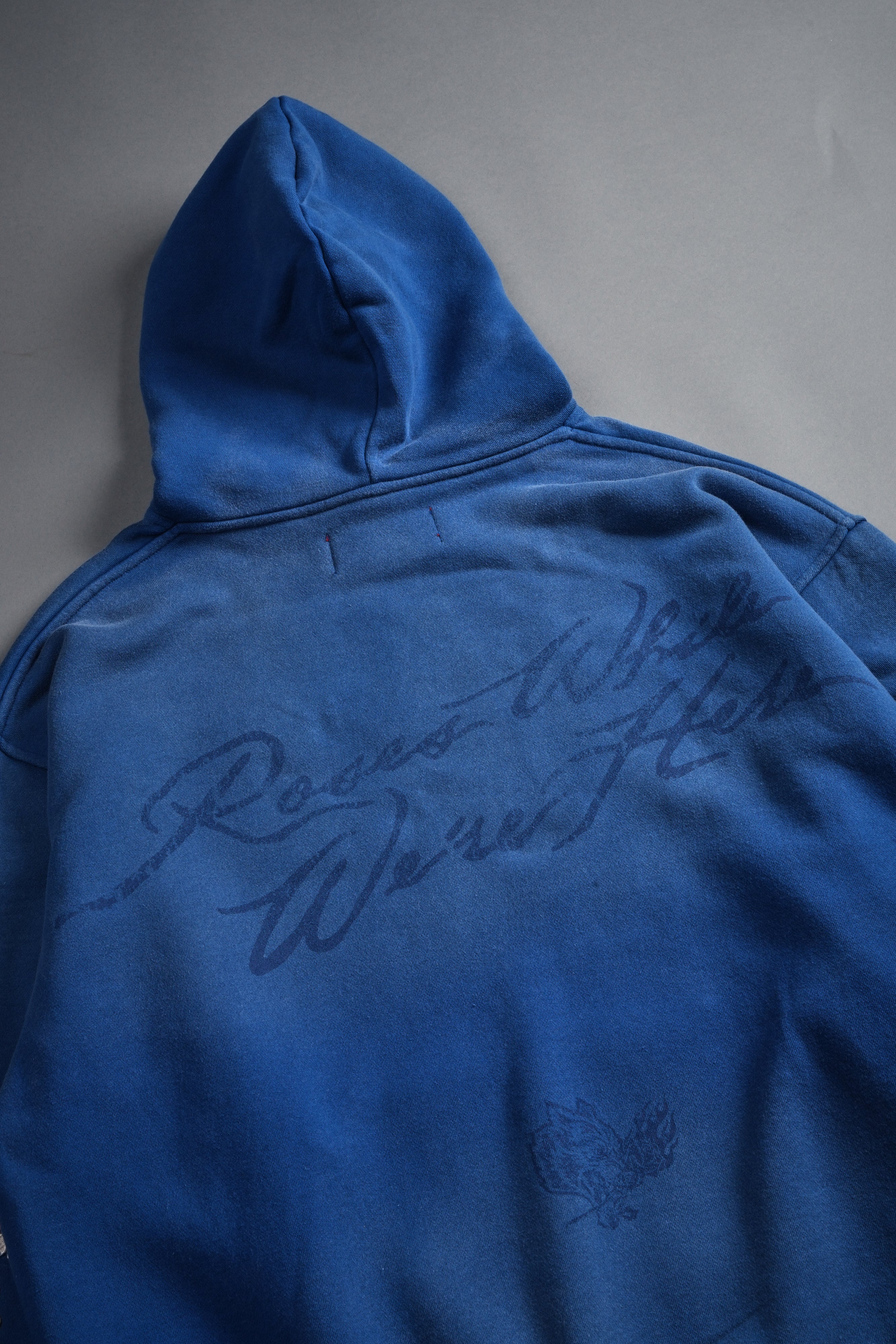 Rfc Ssdd Nfgu Pierce Hoodie in Darc Cobalt Sun Fade
