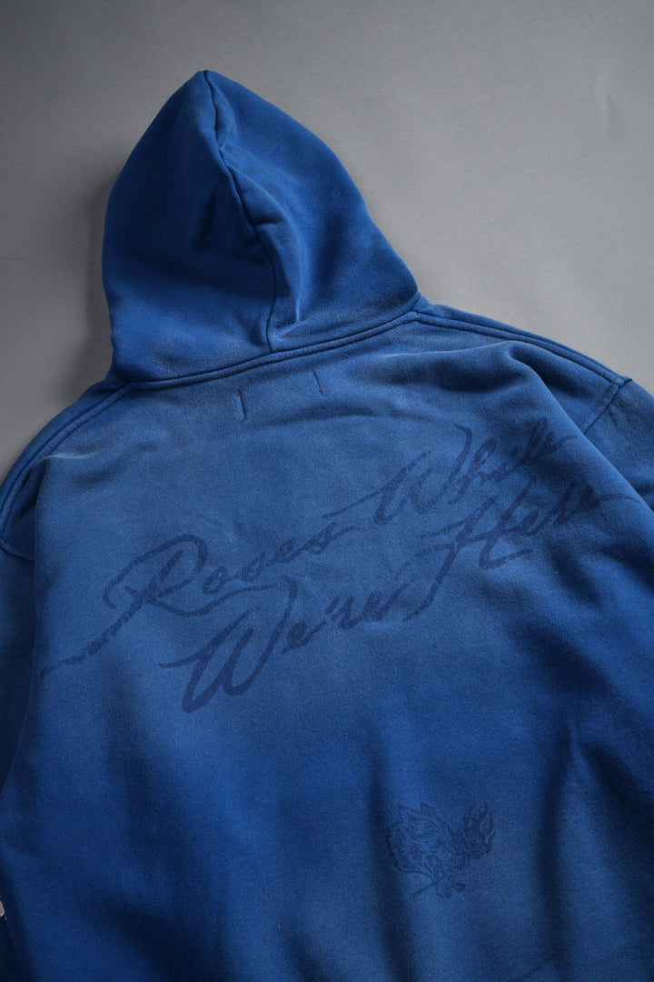 Rfc Ssdd Nfgu Pierce Hoodie in Darc Cobalt Sun Fade