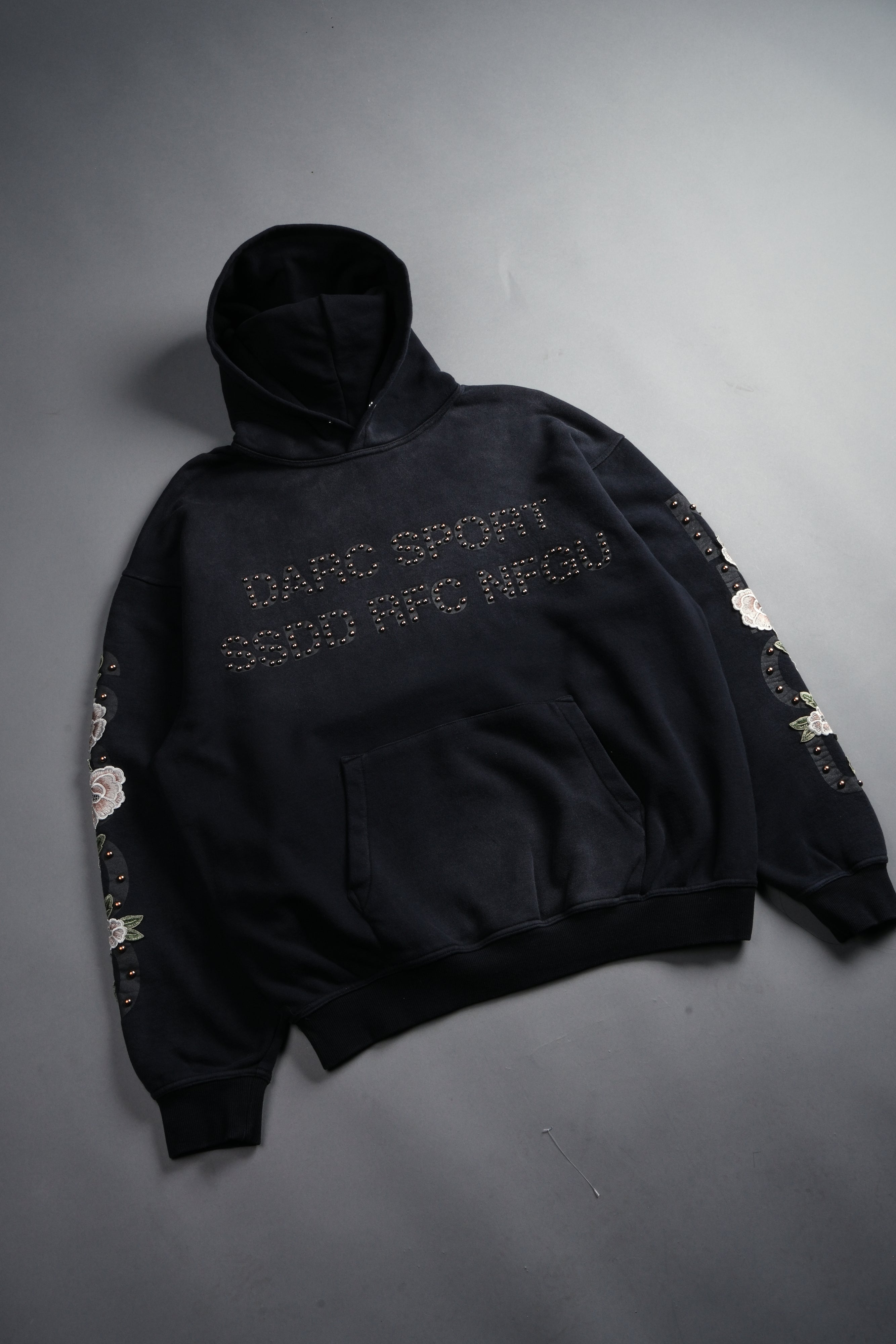 Rfc Ssdd Nfgu Pierce Hoodie in Black Sun Fade