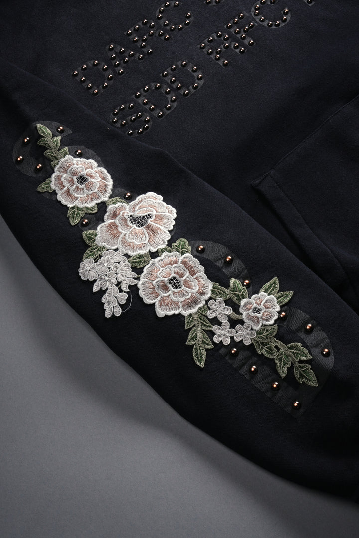 Rfc Ssdd Nfgu Pierce Hoodie in Black Sun Fade