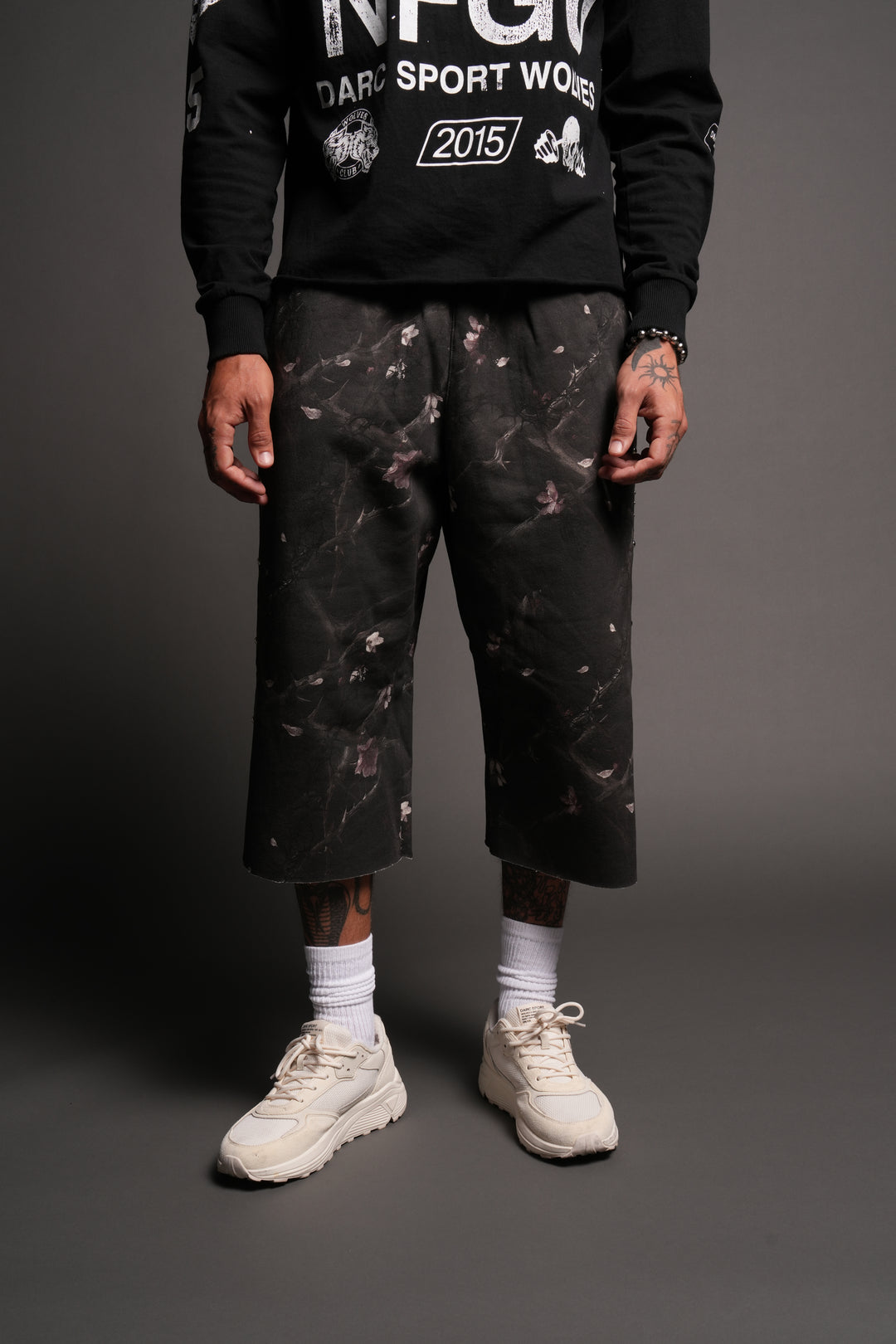 Wolves Heritage Lennox Sweat Pants In All Of Us Camo