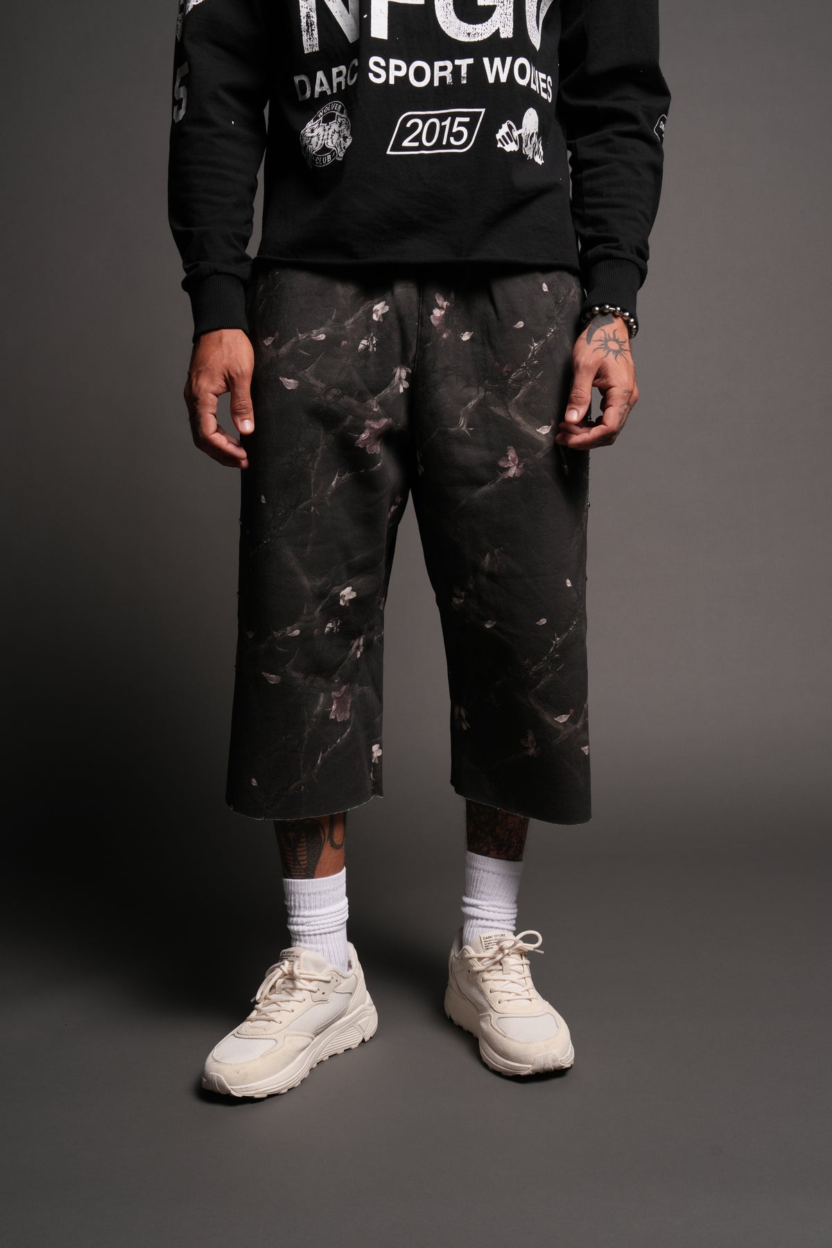 Wolves Heritage Lennox Sweat Pants In All Of Us Camo