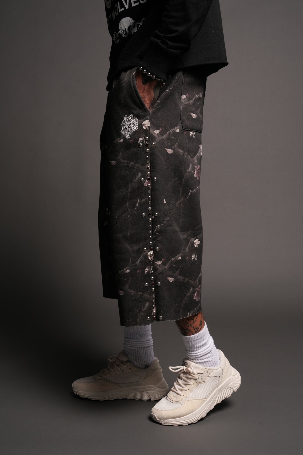 Wolves Heritage Lennox Sweat Pants In All Of Us Camo