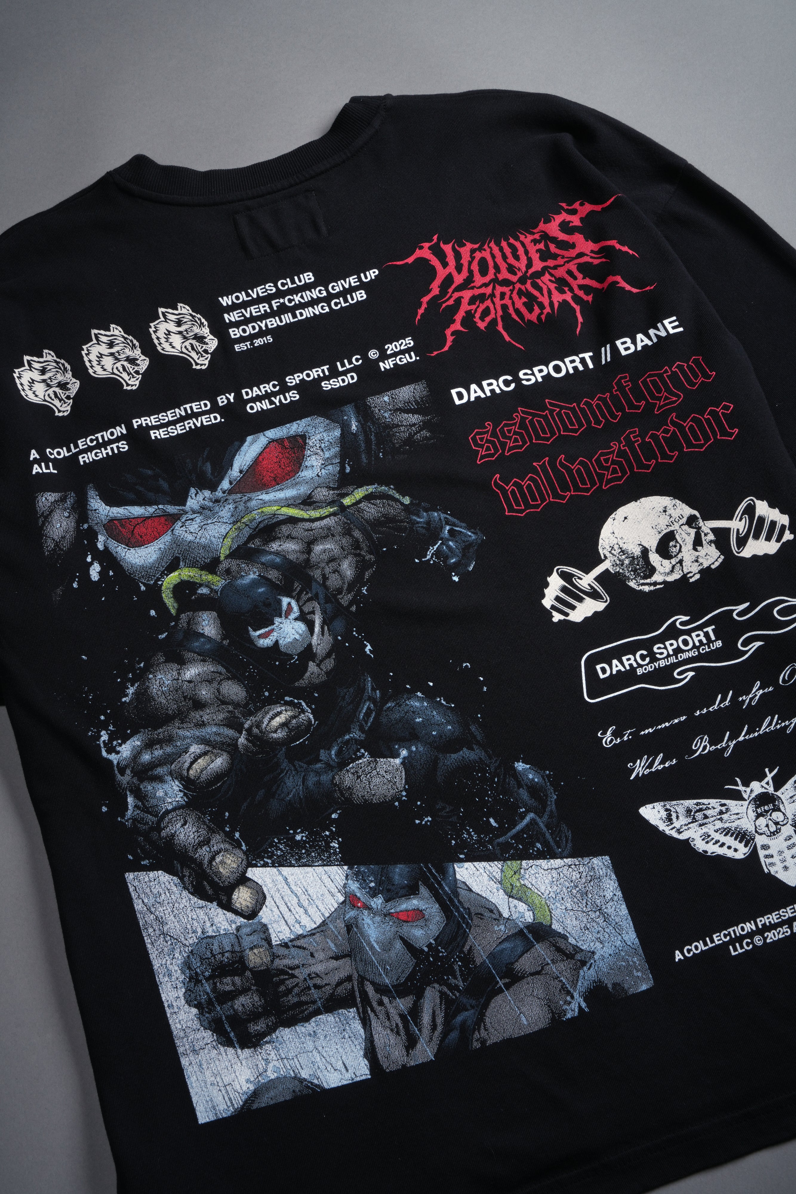 Bane Forever "Premium" Oversized Tee in Black