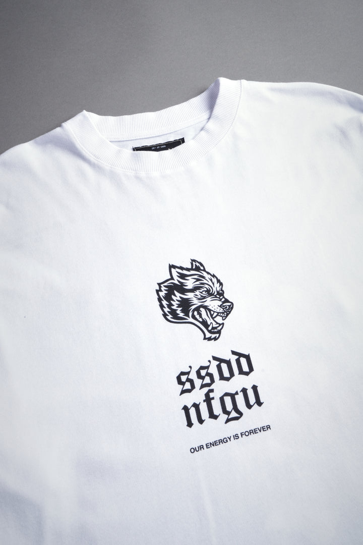 Them "Premium" Oversized Tee in White