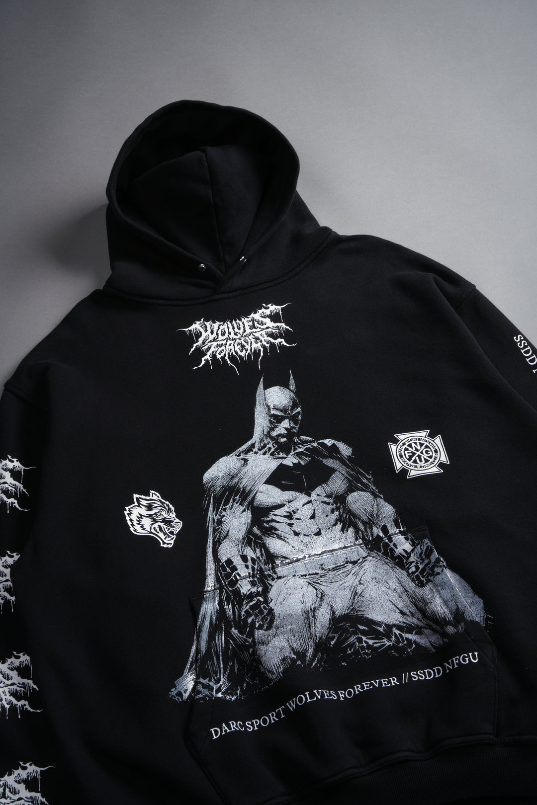 Where Shadows Begin "Pierce" Hoodie in Black