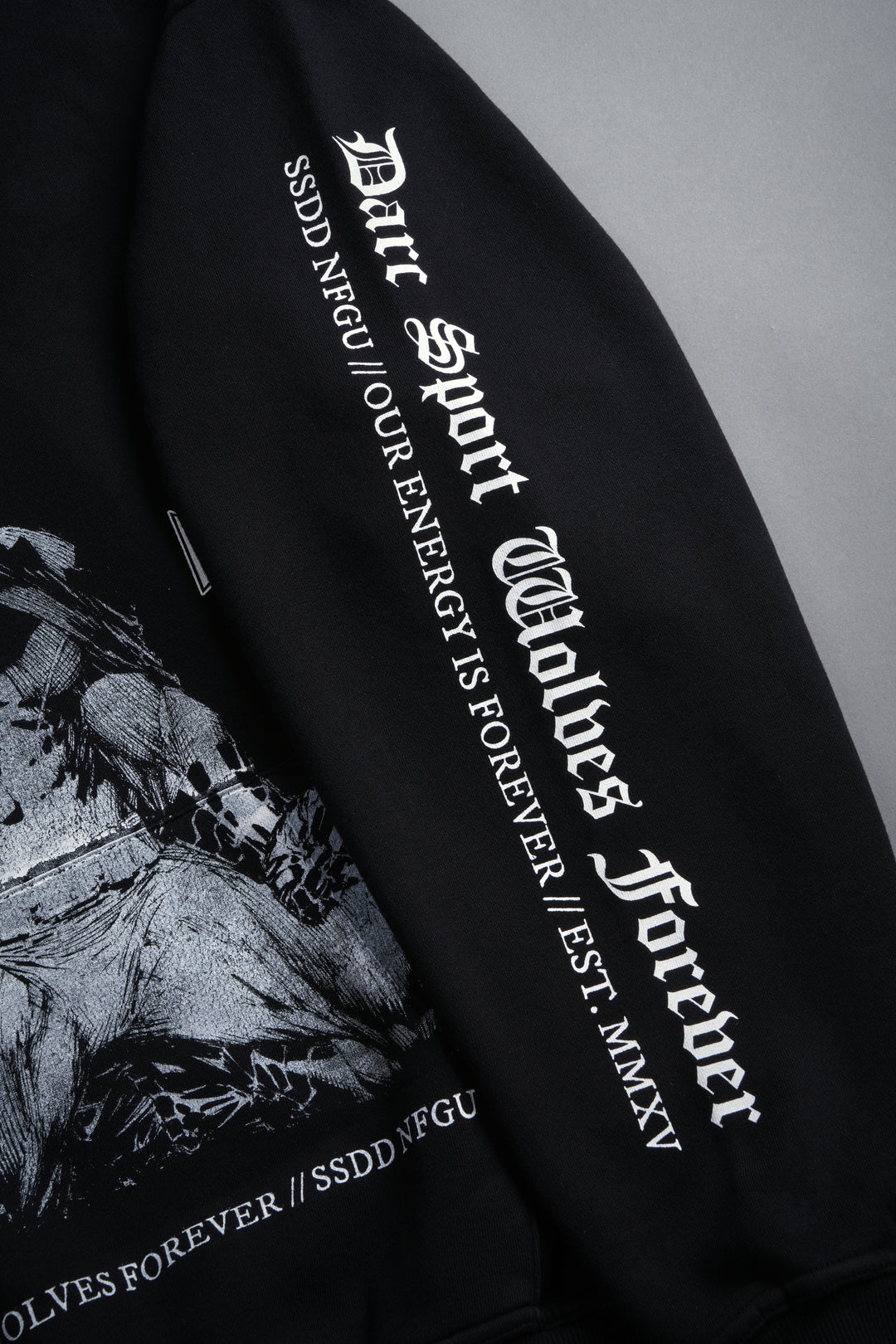 Where Shadows Begin "Pierce" Hoodie in Black