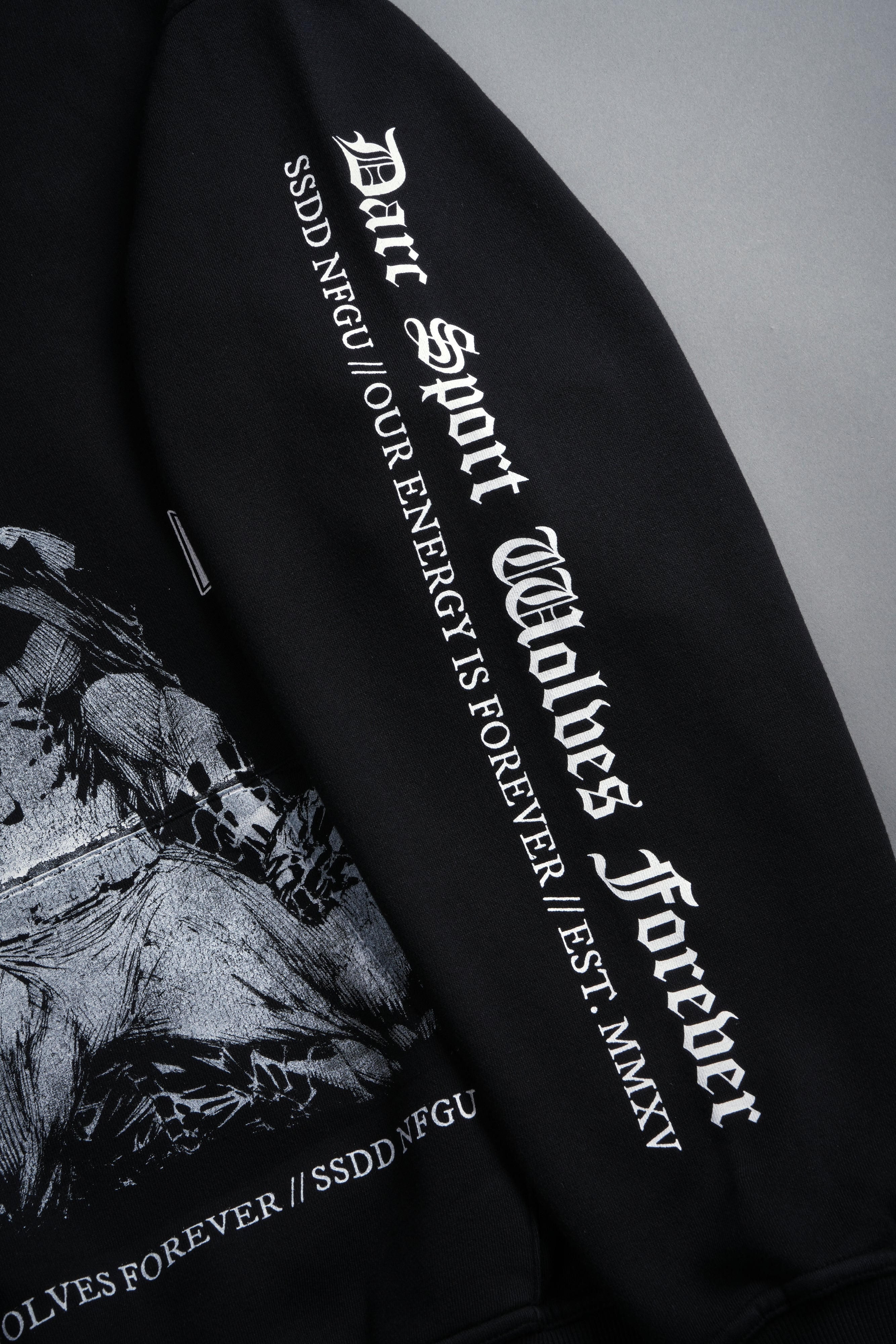 Where Shadows Begin "Pierce" Hoodie in Black