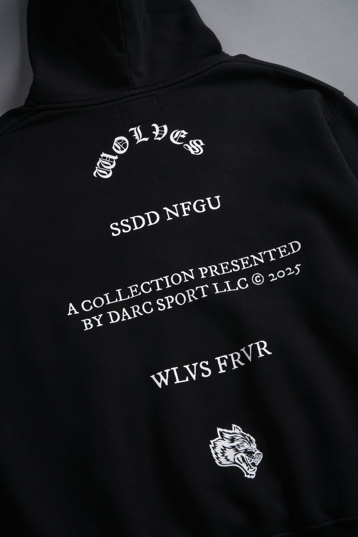 Where Shadows Begin "Pierce" Hoodie in Black