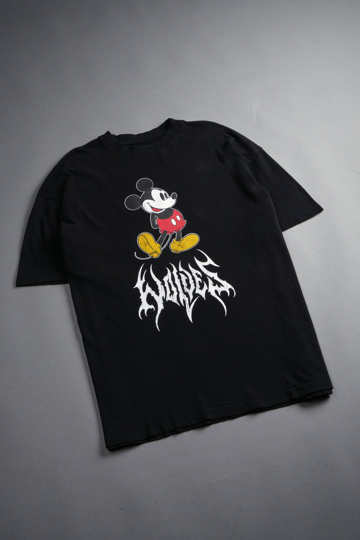 Mickey Mouse Hesh Premium Oversized Tee in Black