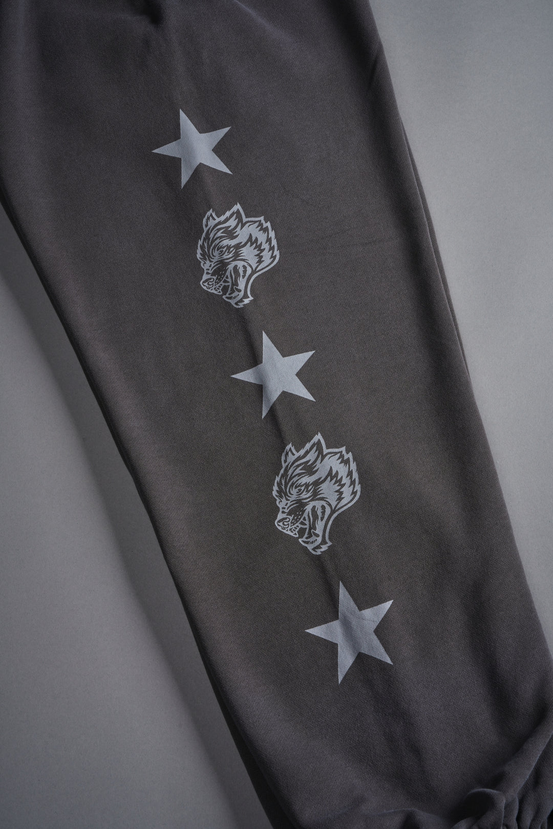 Wolf Star Lightweight Lounger Sweat Pants in Wolf Gray Drift Wash