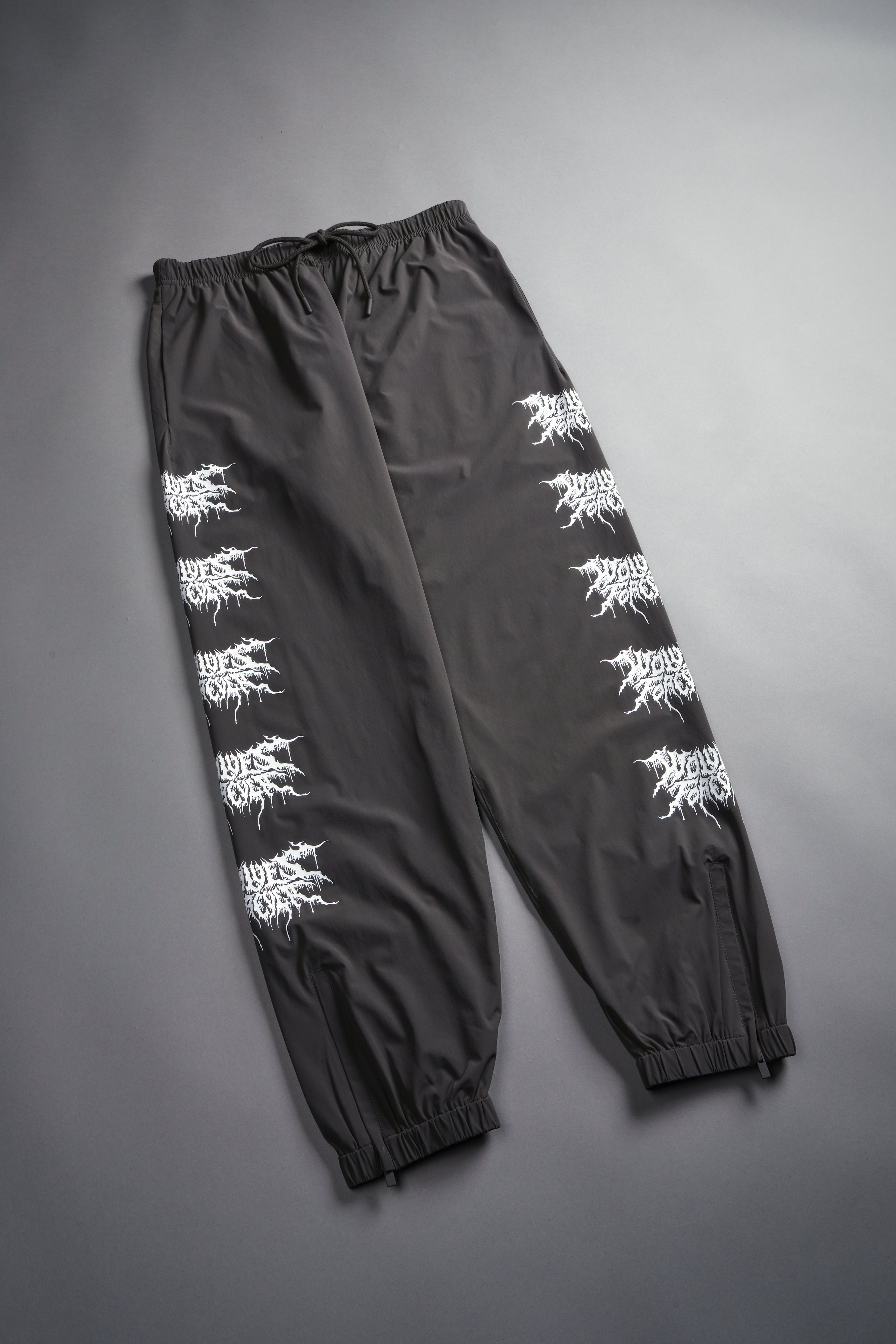 Shadow Hybrid Nylon Track Pants in Wolf Gray