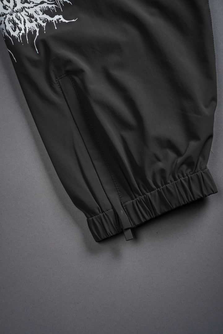 Shadow Hybrid Nylon Track Pants in Wolf Gray