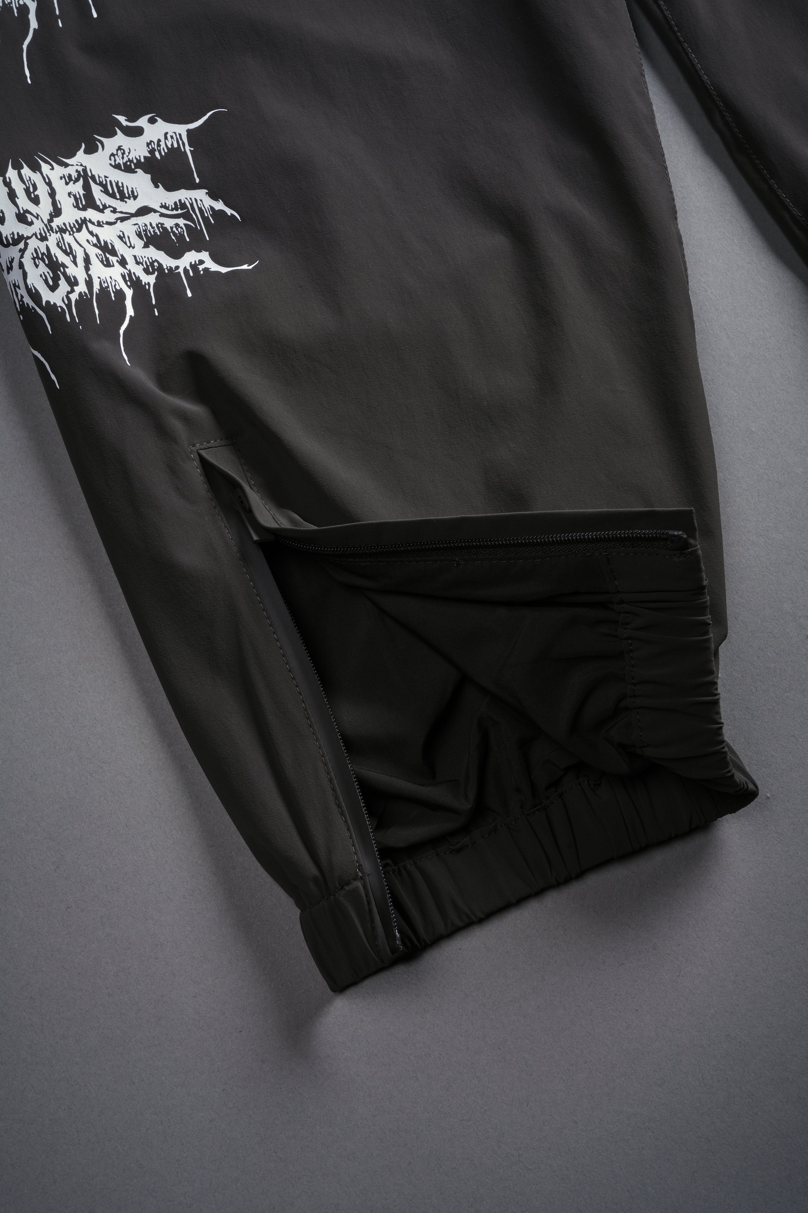 Shadow Hybrid Nylon Track Pants in Wolf Gray