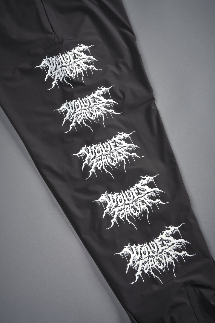 Shadow Hybrid Nylon Track Pants in Wolf Gray