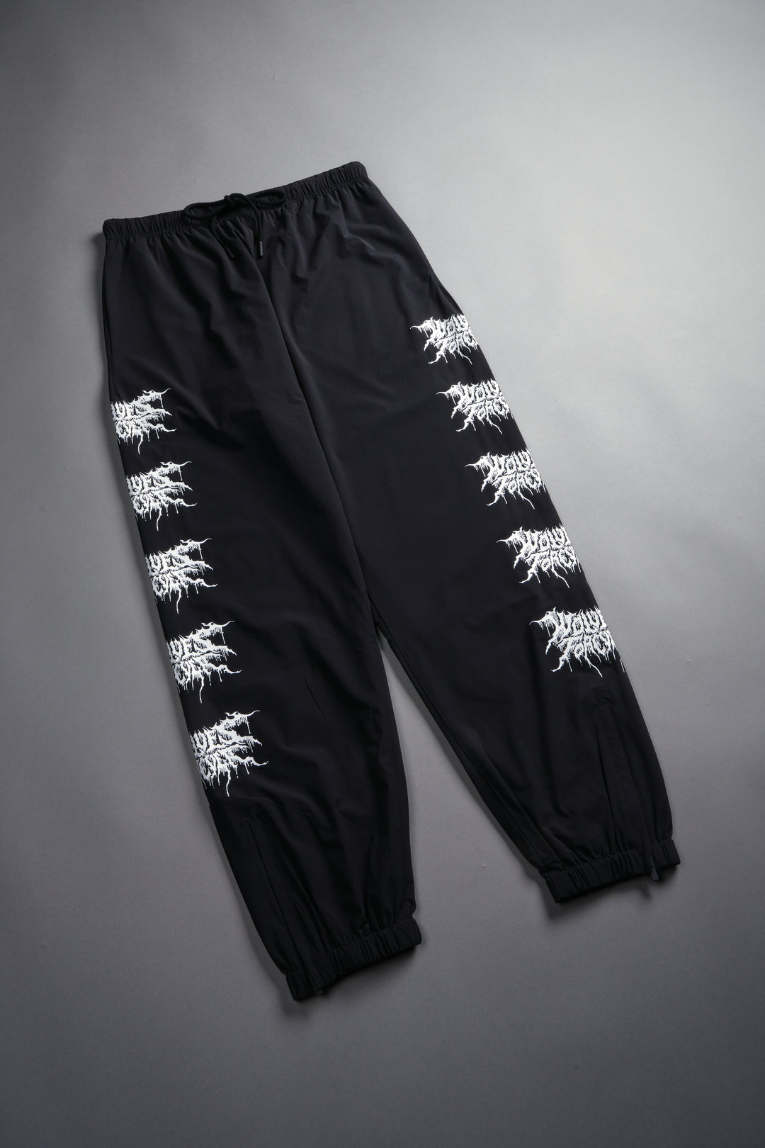 Shadow Hybrid Nylon Track Pants in Black