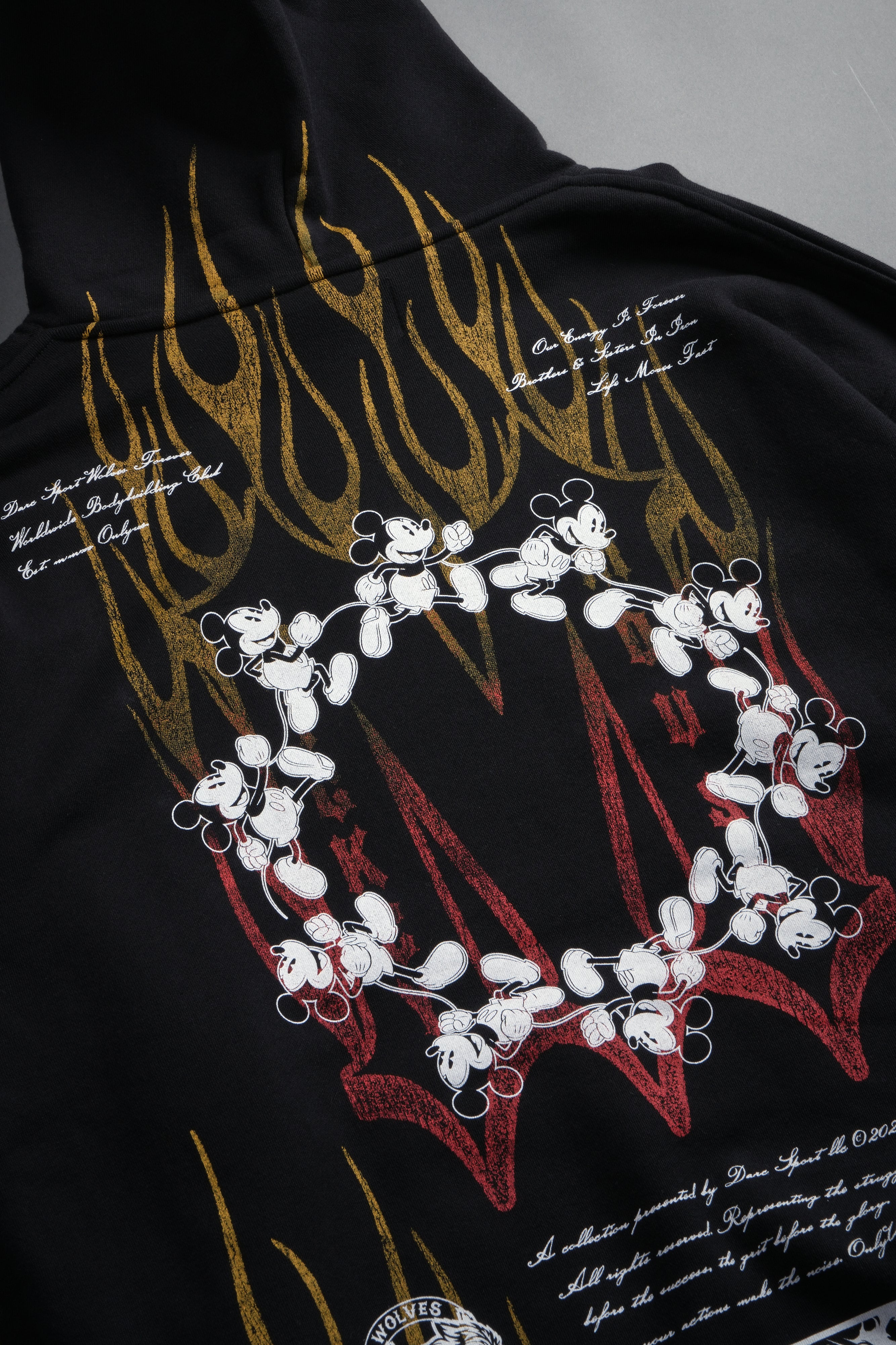 Mickey Forever Pierce Hoodie in Black – DarcSport