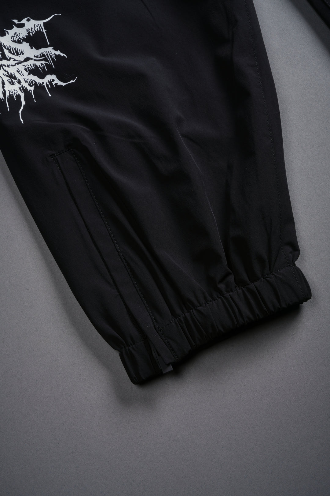 Shadow Hybrid Nylon Track Pants in Black