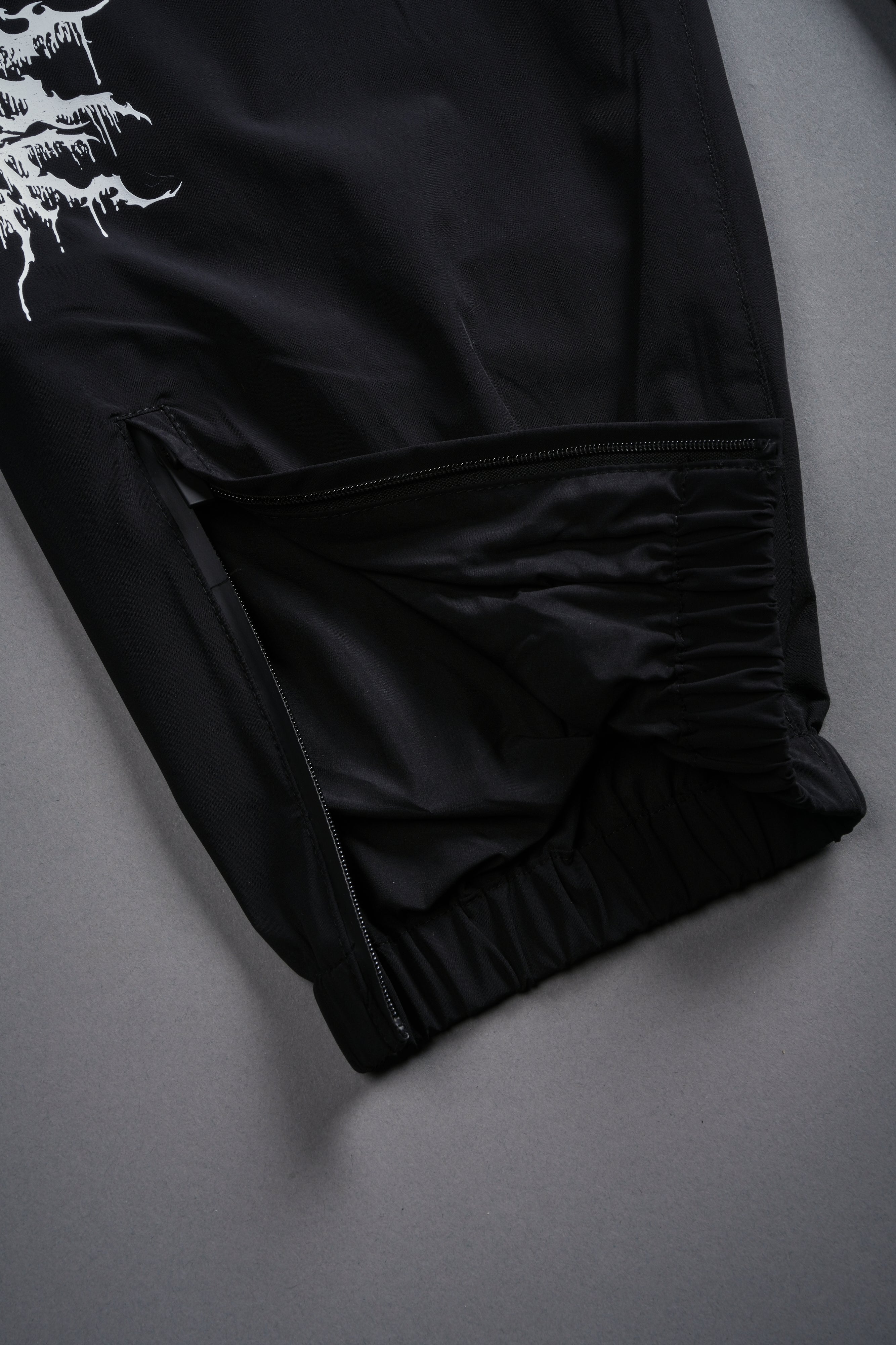 Shadow Hybrid Nylon Track Pants in Black